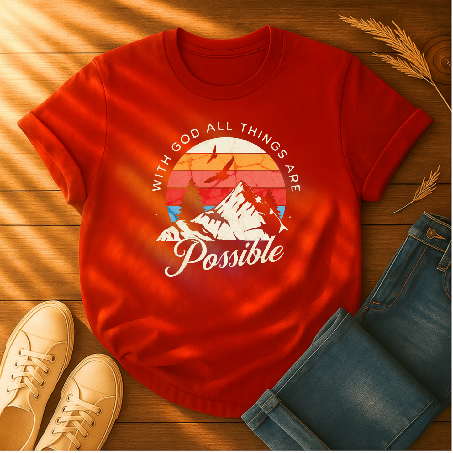 With God all Things are Possible T-Shirt