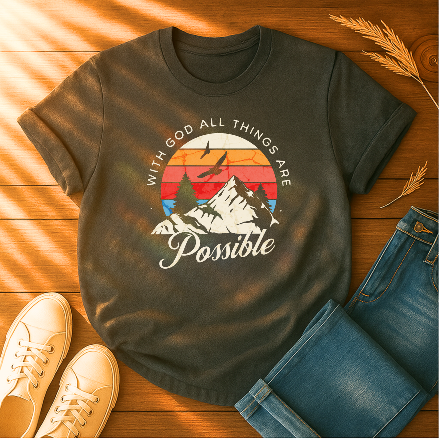 With God all Things are Possible T-Shirt
