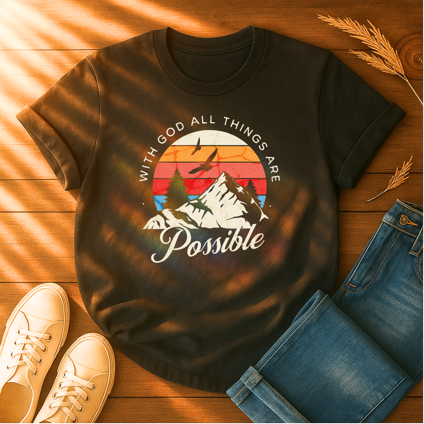 With God all Things are Possible T-Shirt