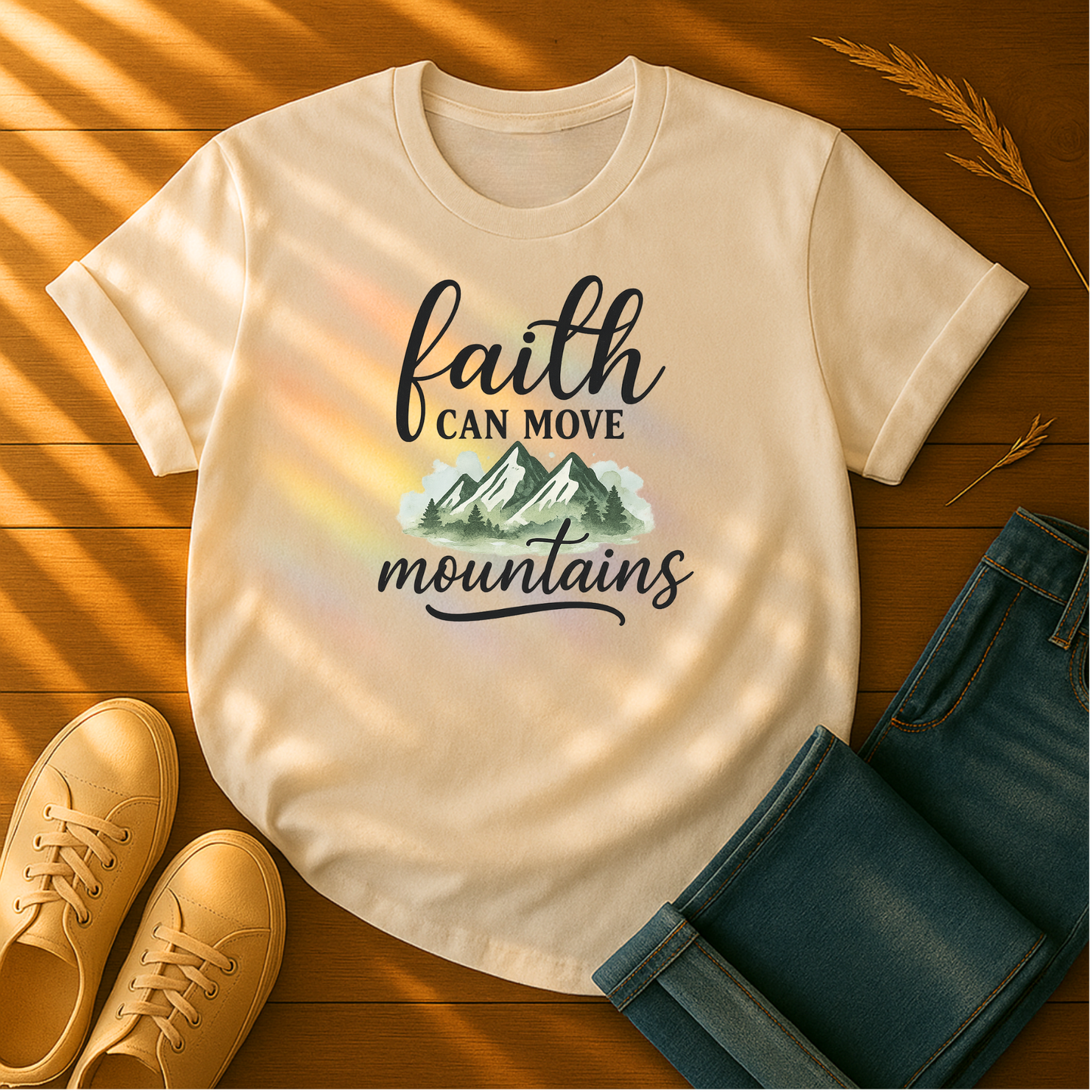Faith Can Move Mountains T-Shirt