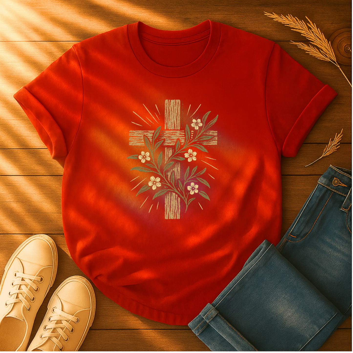 Wooden Cross T-Shirt