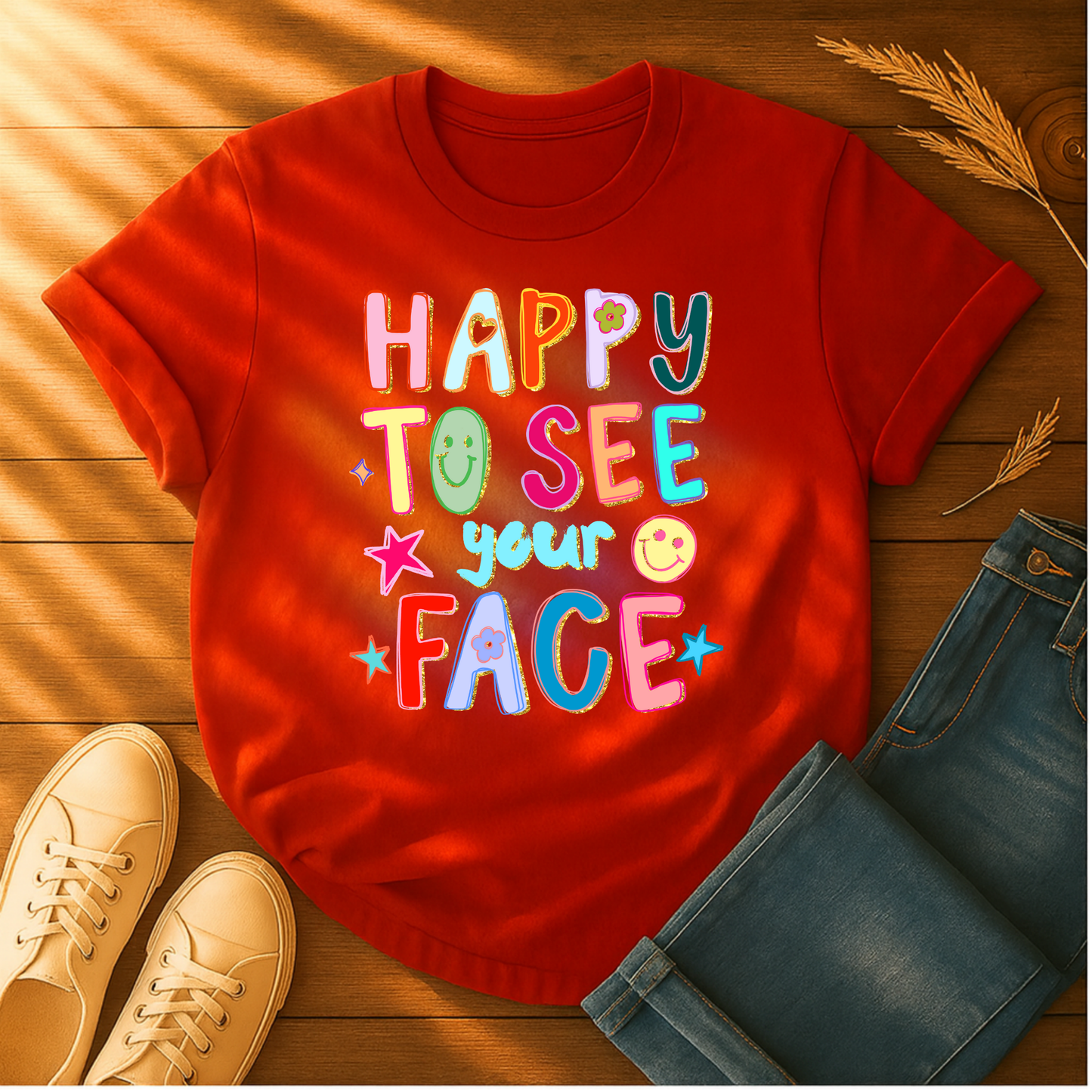 Happy To See Your Face T-Shirt