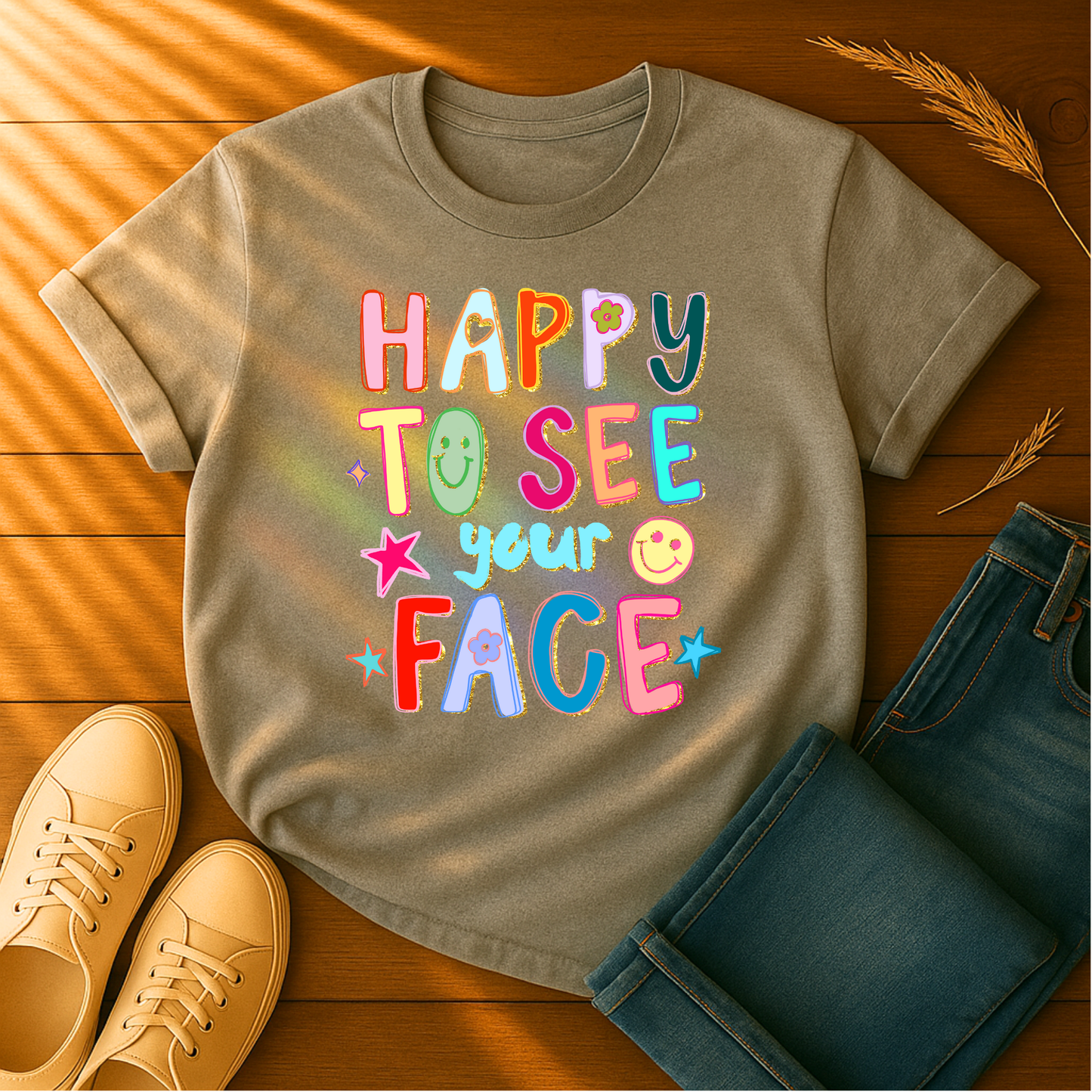 Happy To See Your Face T-Shirt