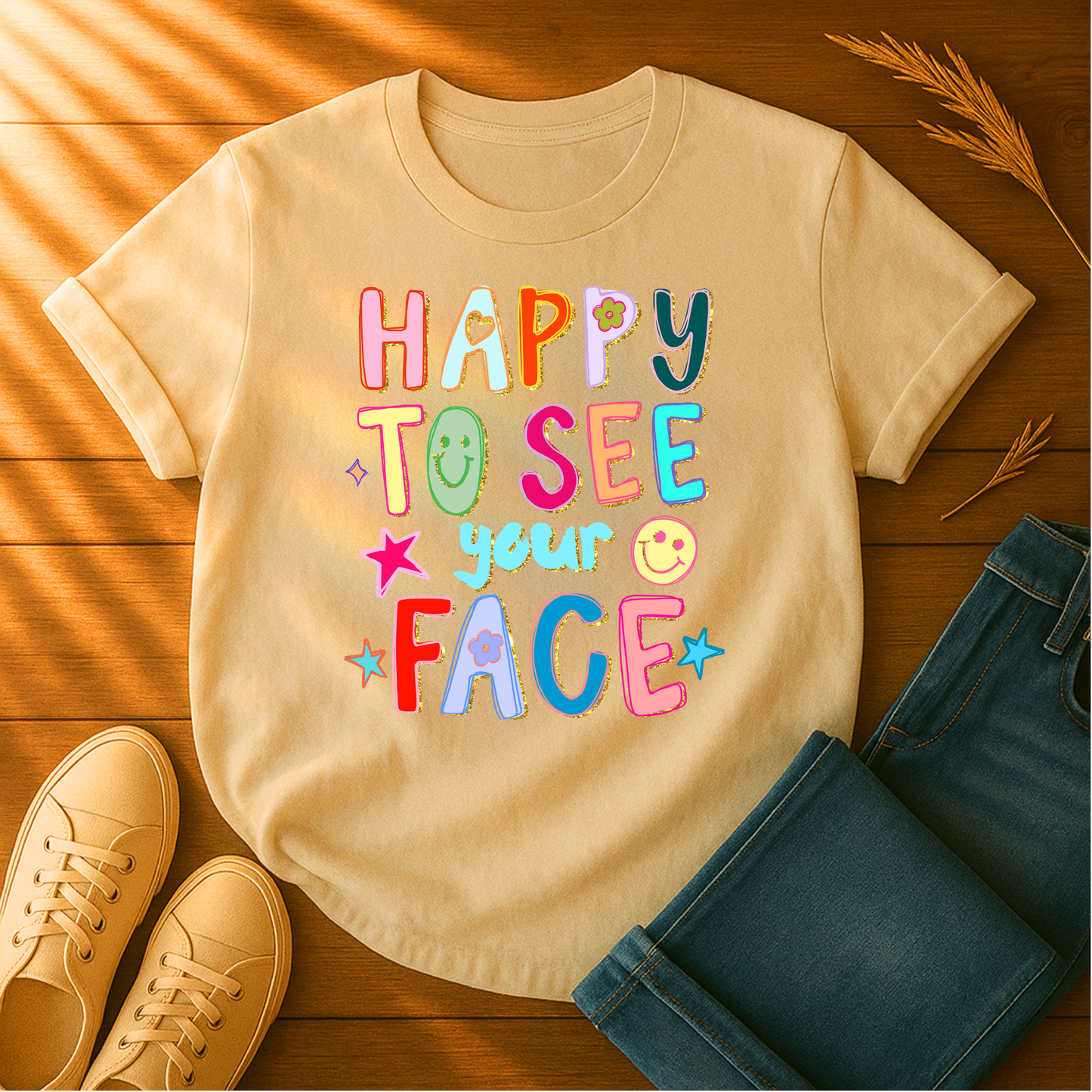Happy To See Your Face T-Shirt