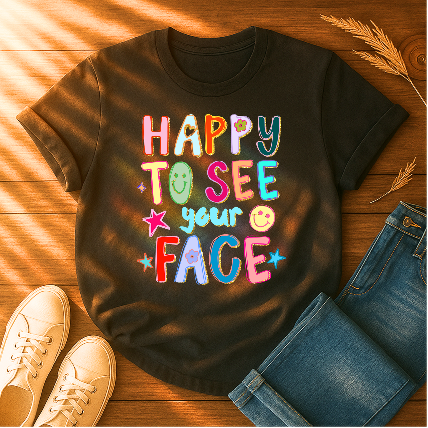 Happy To See Your Face T-Shirt