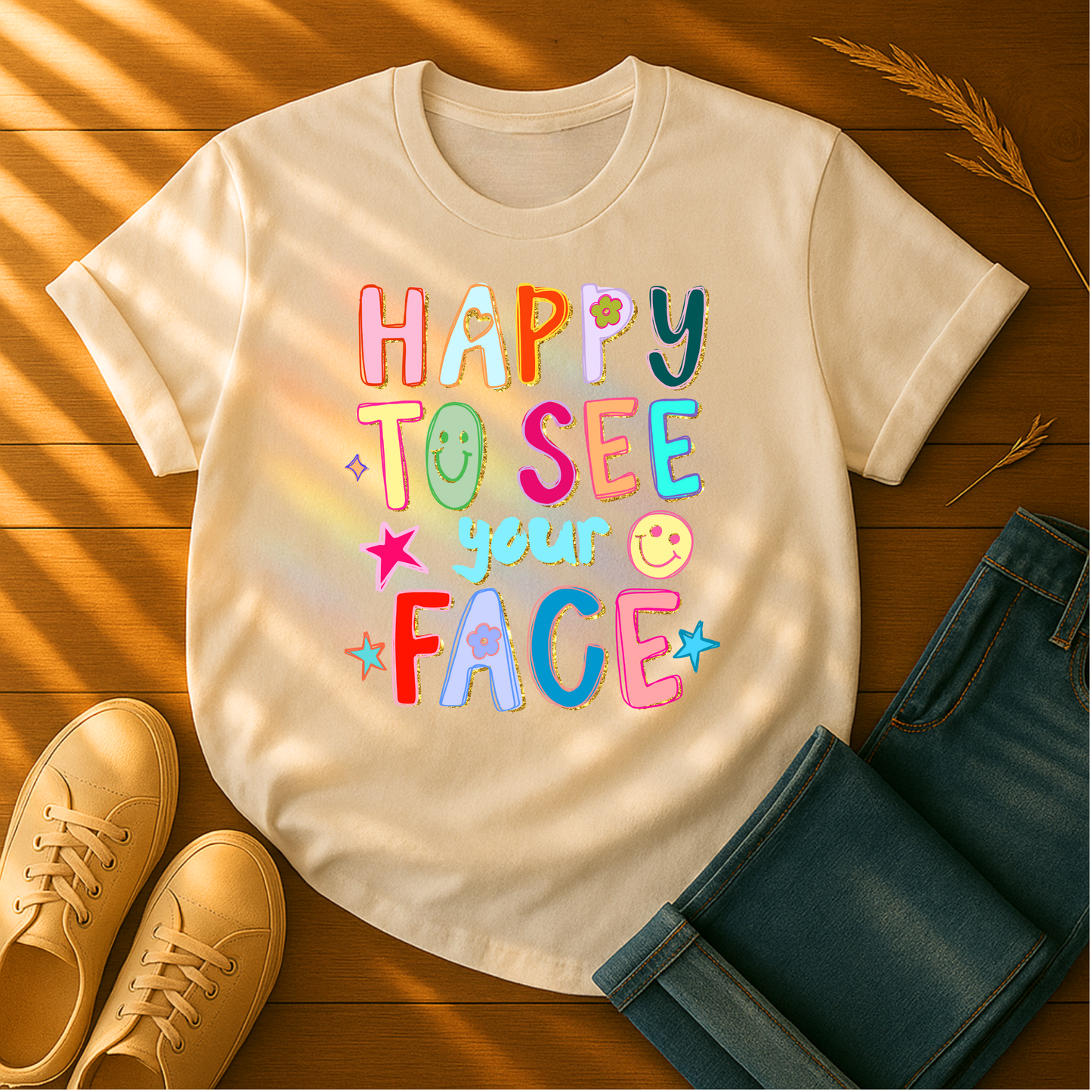 Happy To See Your Face T-Shirt