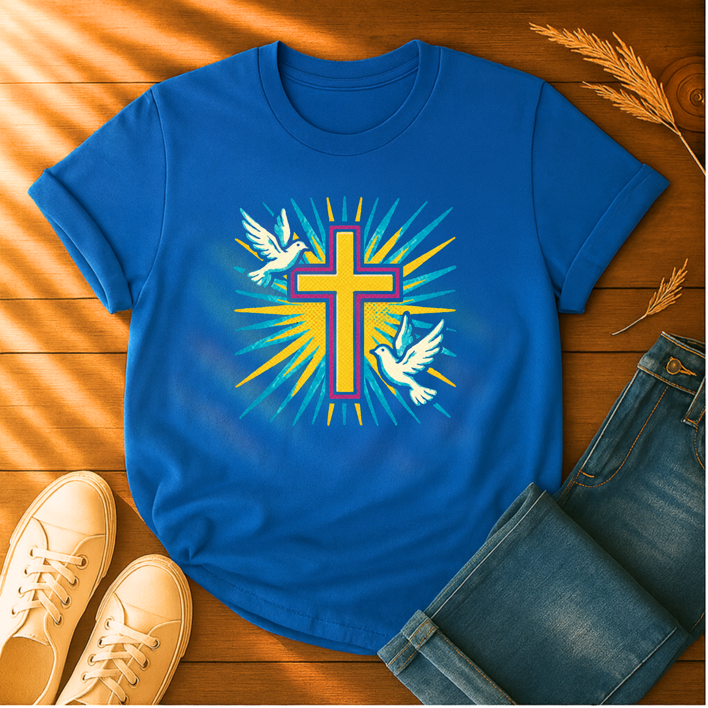 Cross and Doves T-Shirt