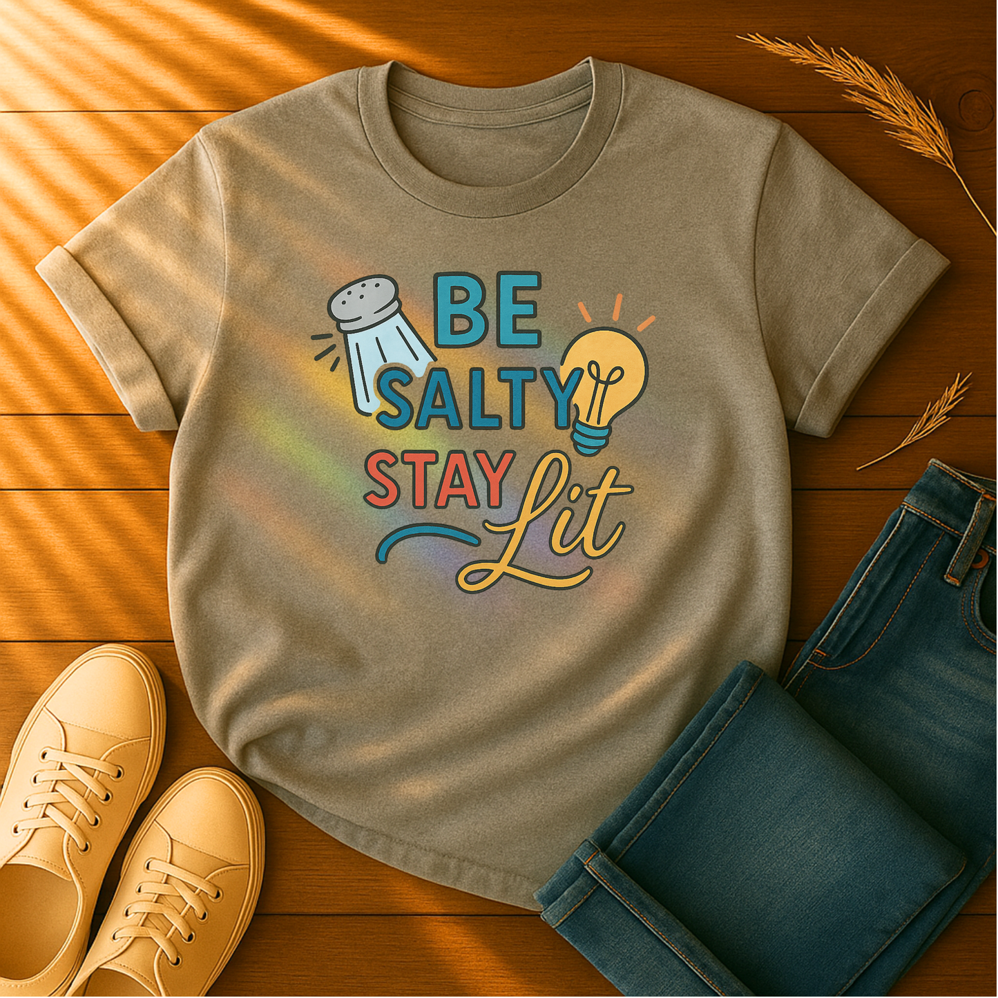 Be Salty Stay Lit T-Shirt
