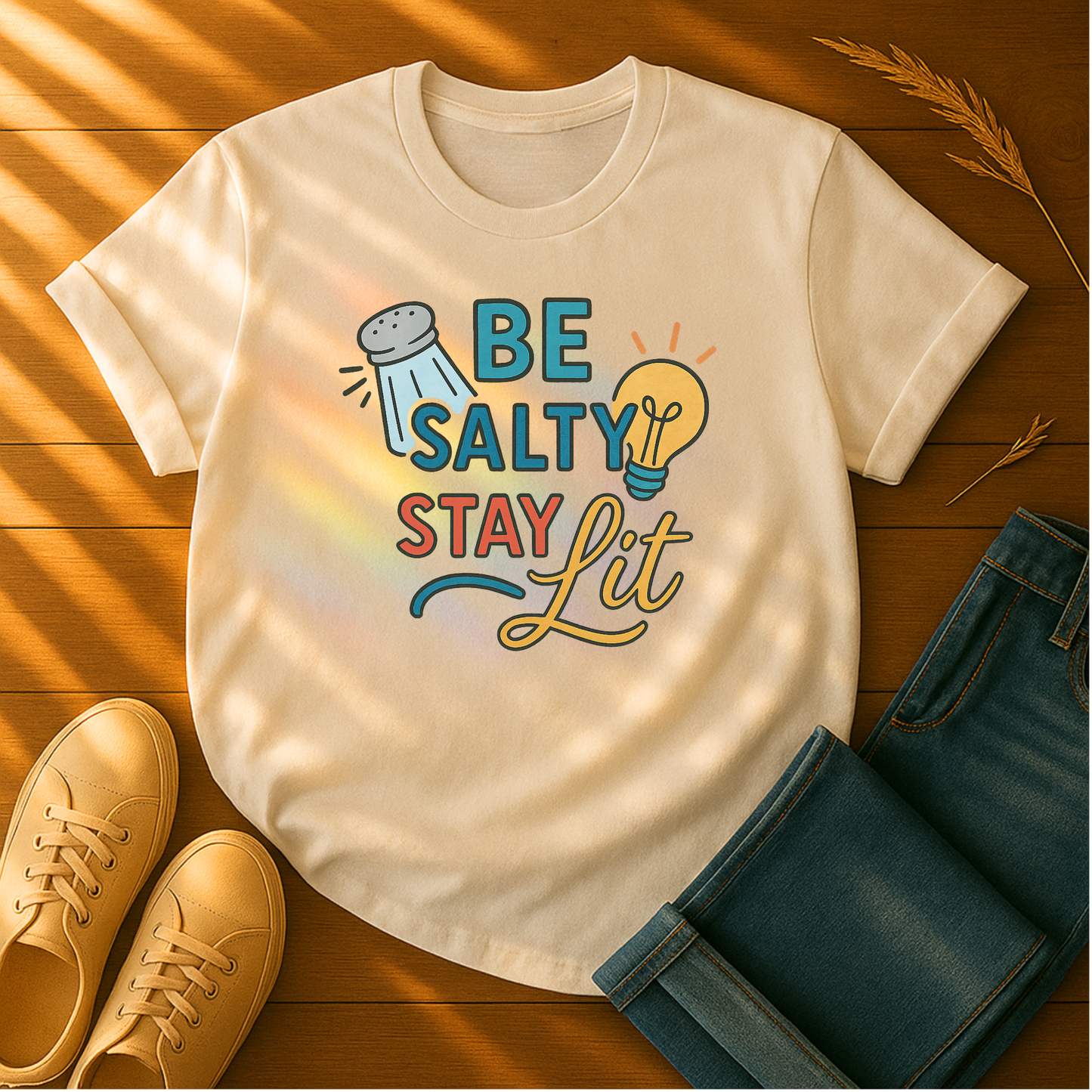 Be Salty Stay Lit T-Shirt