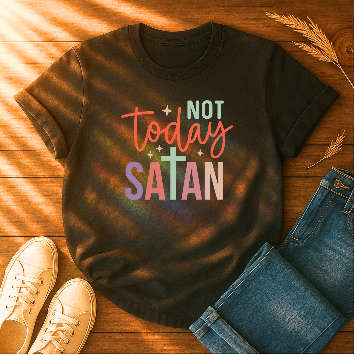 Not Today Satan T-Shirt