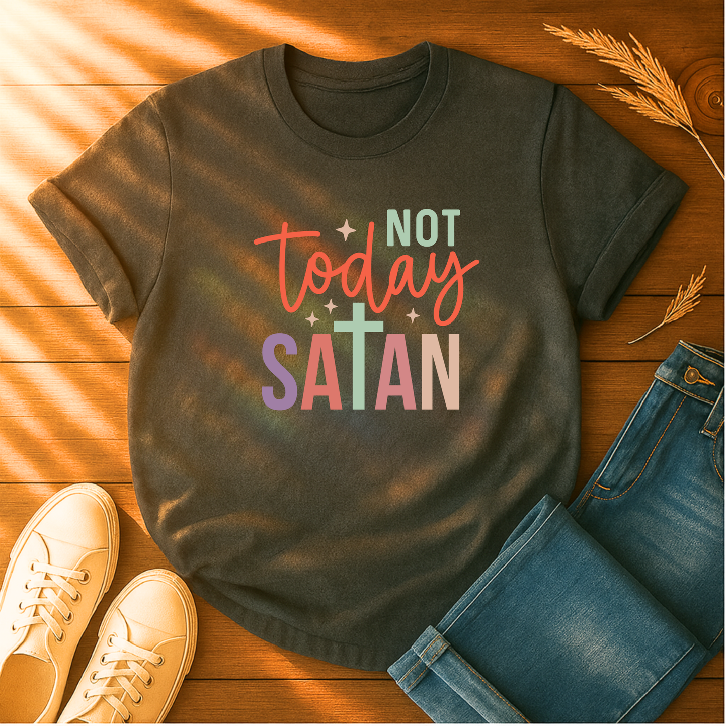 Not Today Satan T-Shirt