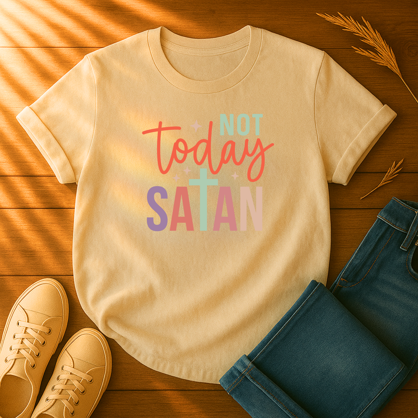 Not Today Satan T-Shirt