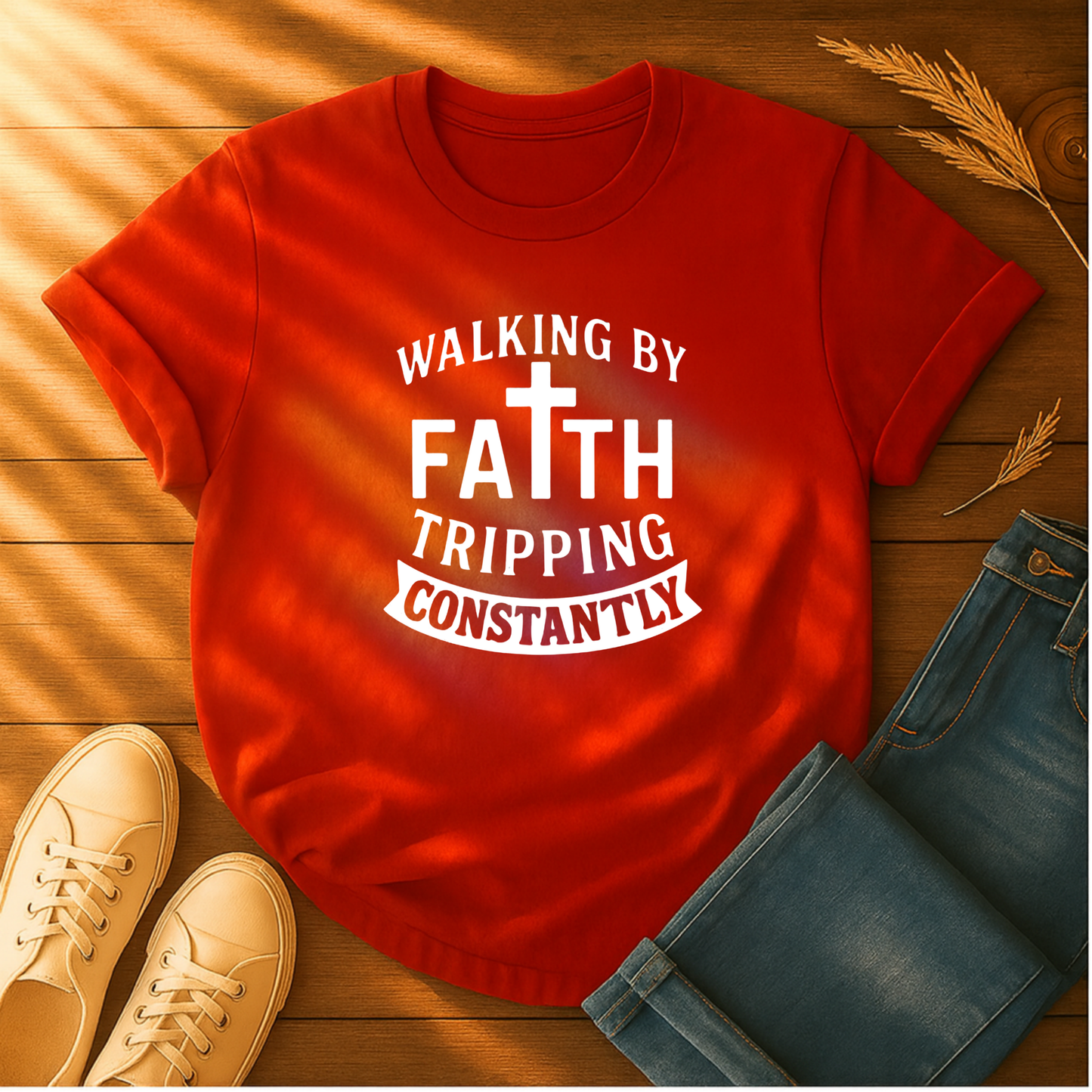 Walking By Faith T-Shirt