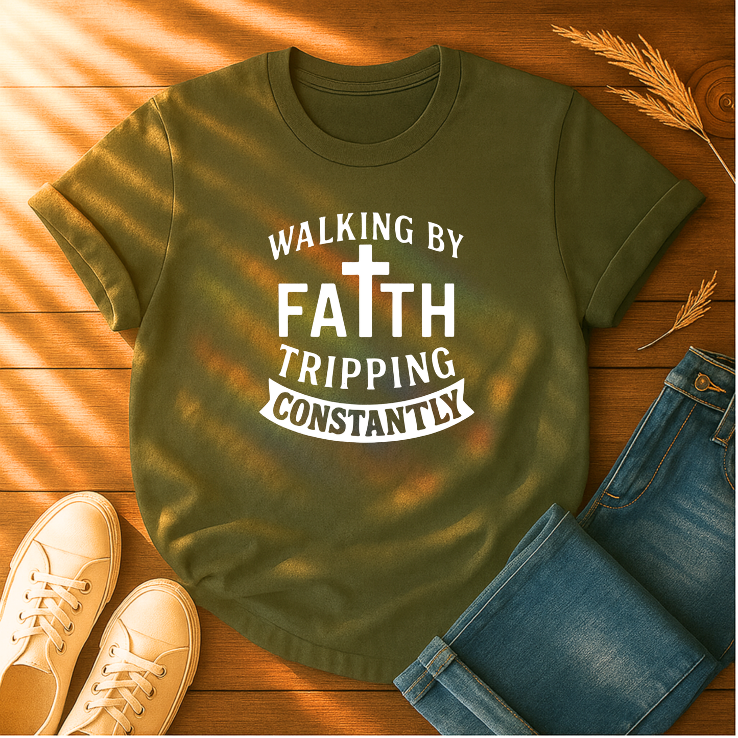 Walking By Faith T-Shirt