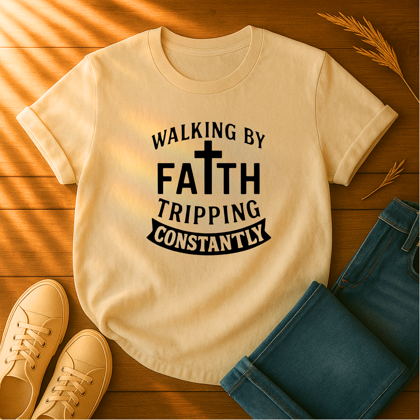 Walking By Faith T-Shirt