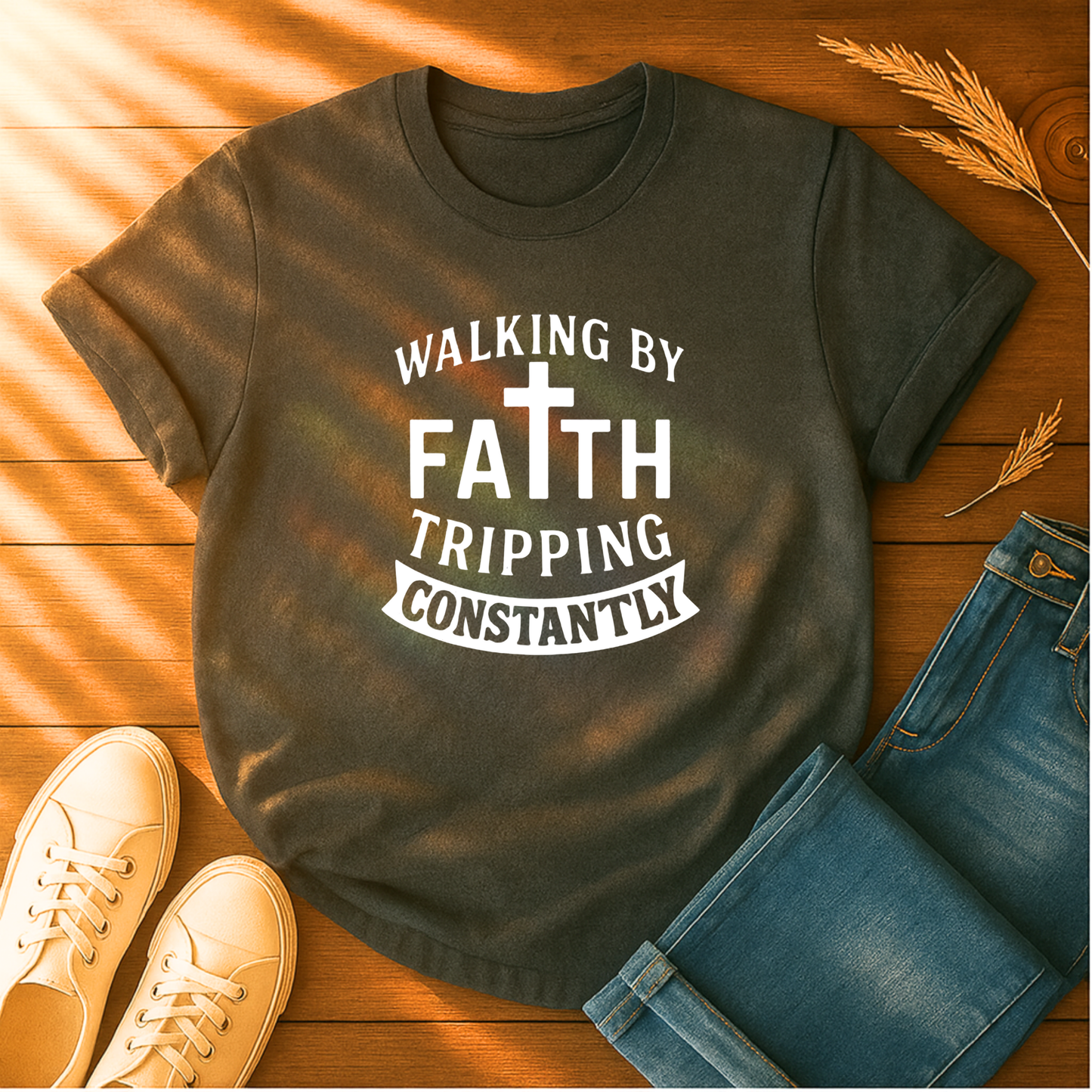 Walking By Faith T-Shirt