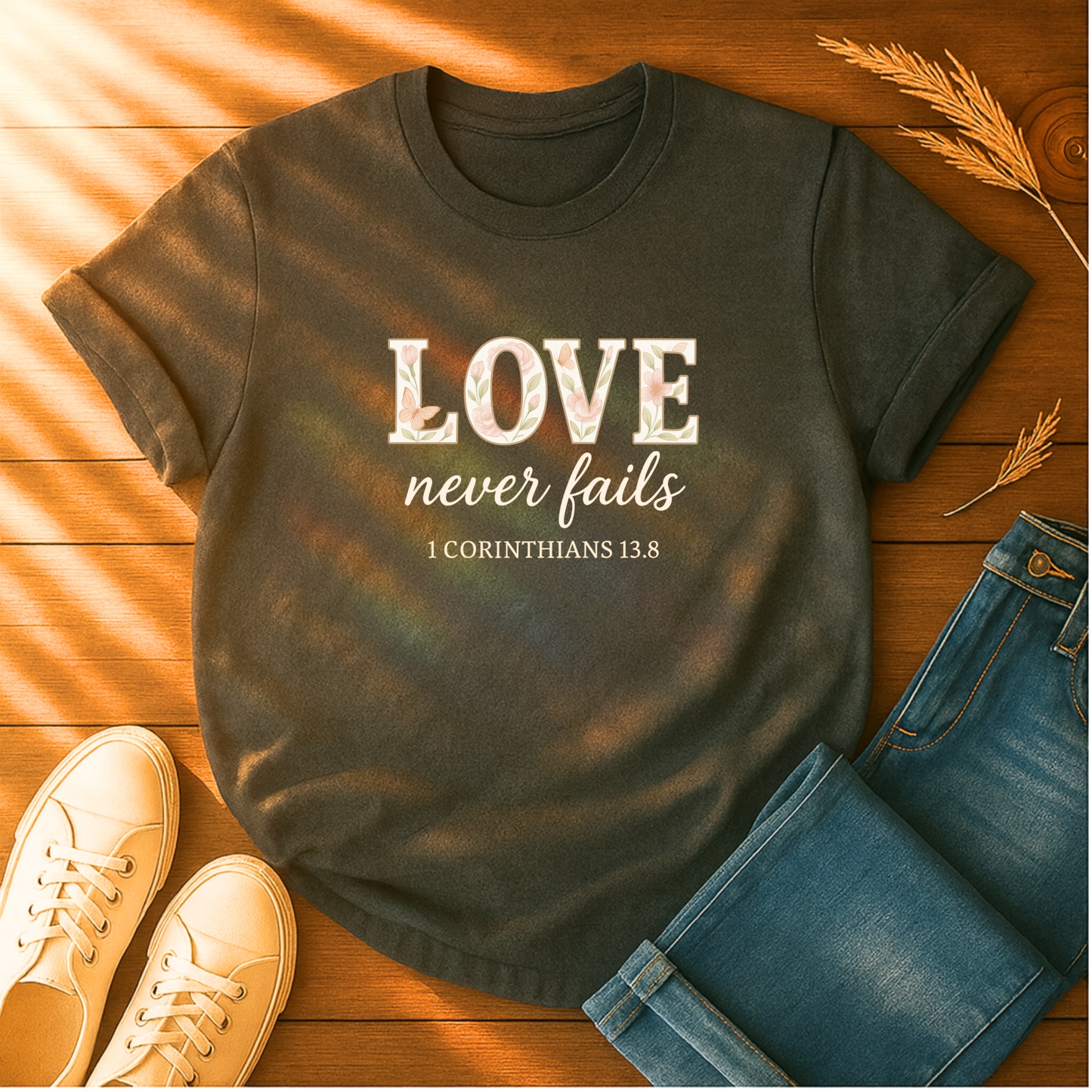 Love Never Fails T-Shirt