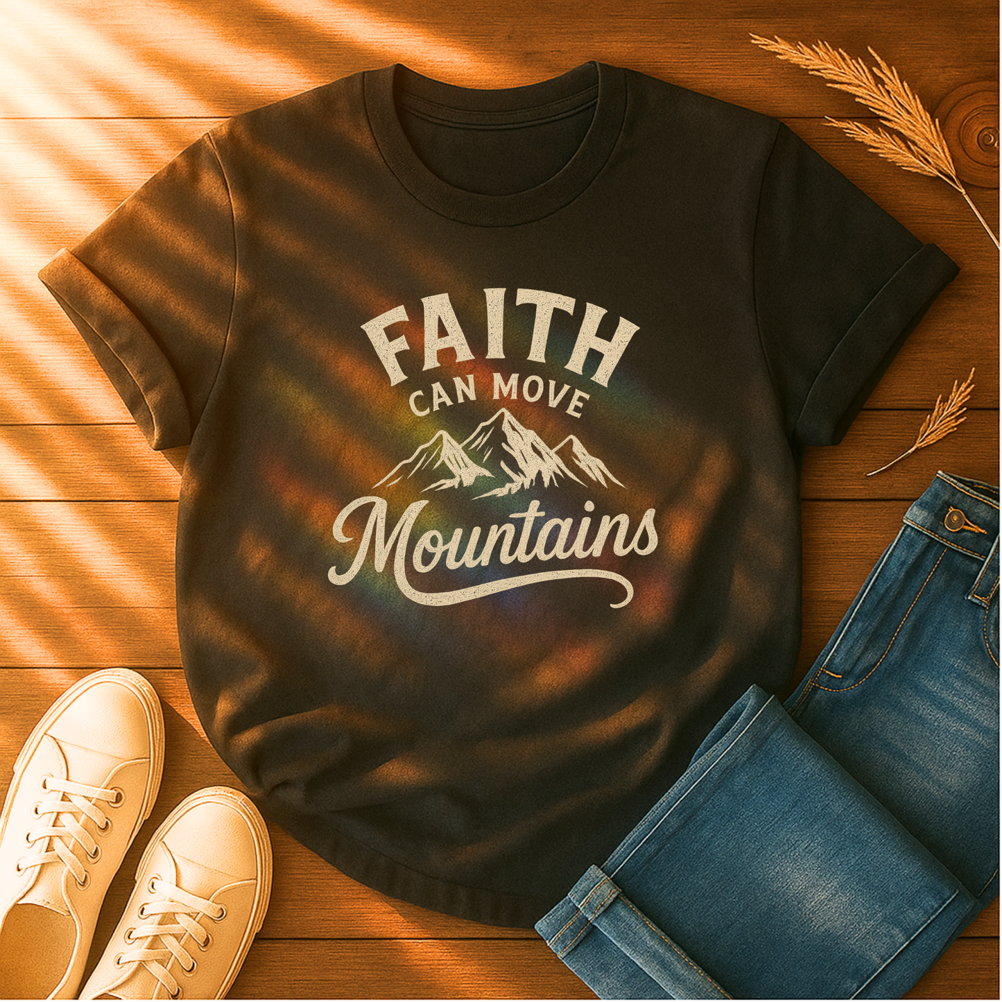 Faith Can Move Mountains T-Shirt