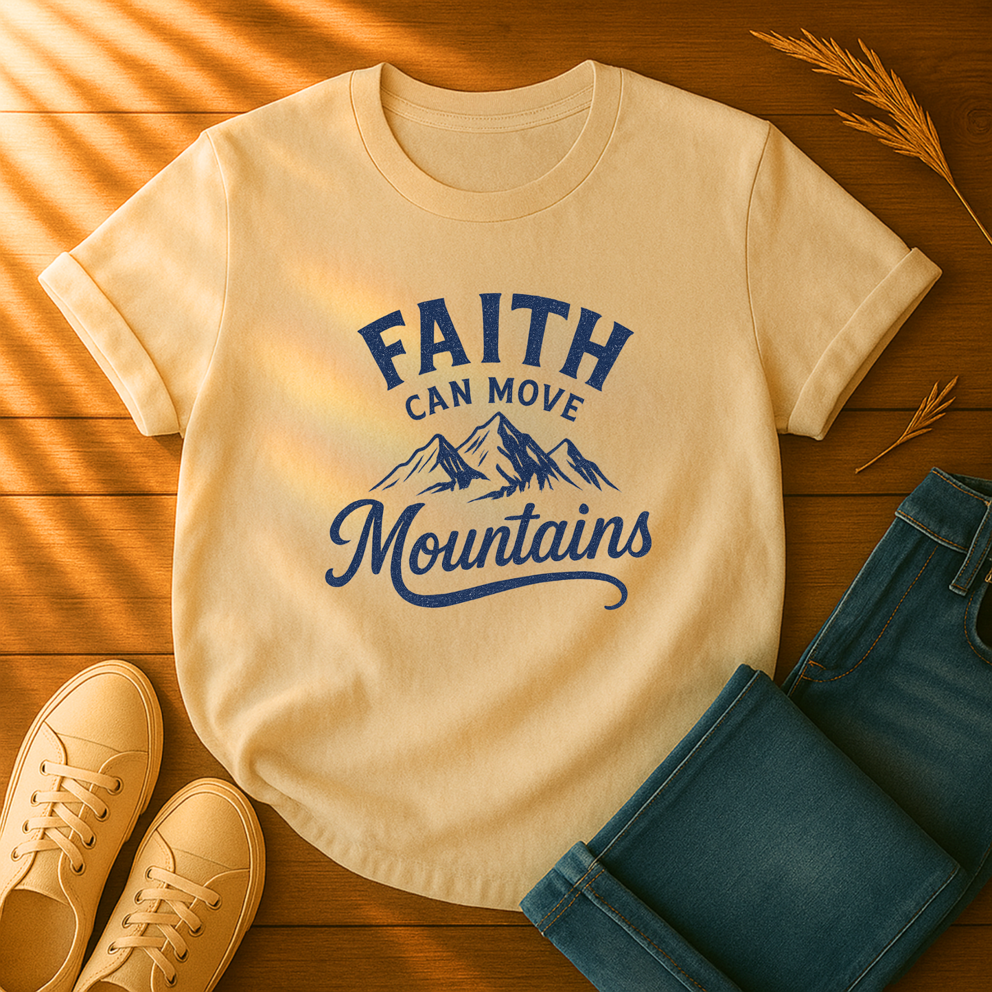 Faith Can Move Mountains T-Shirt