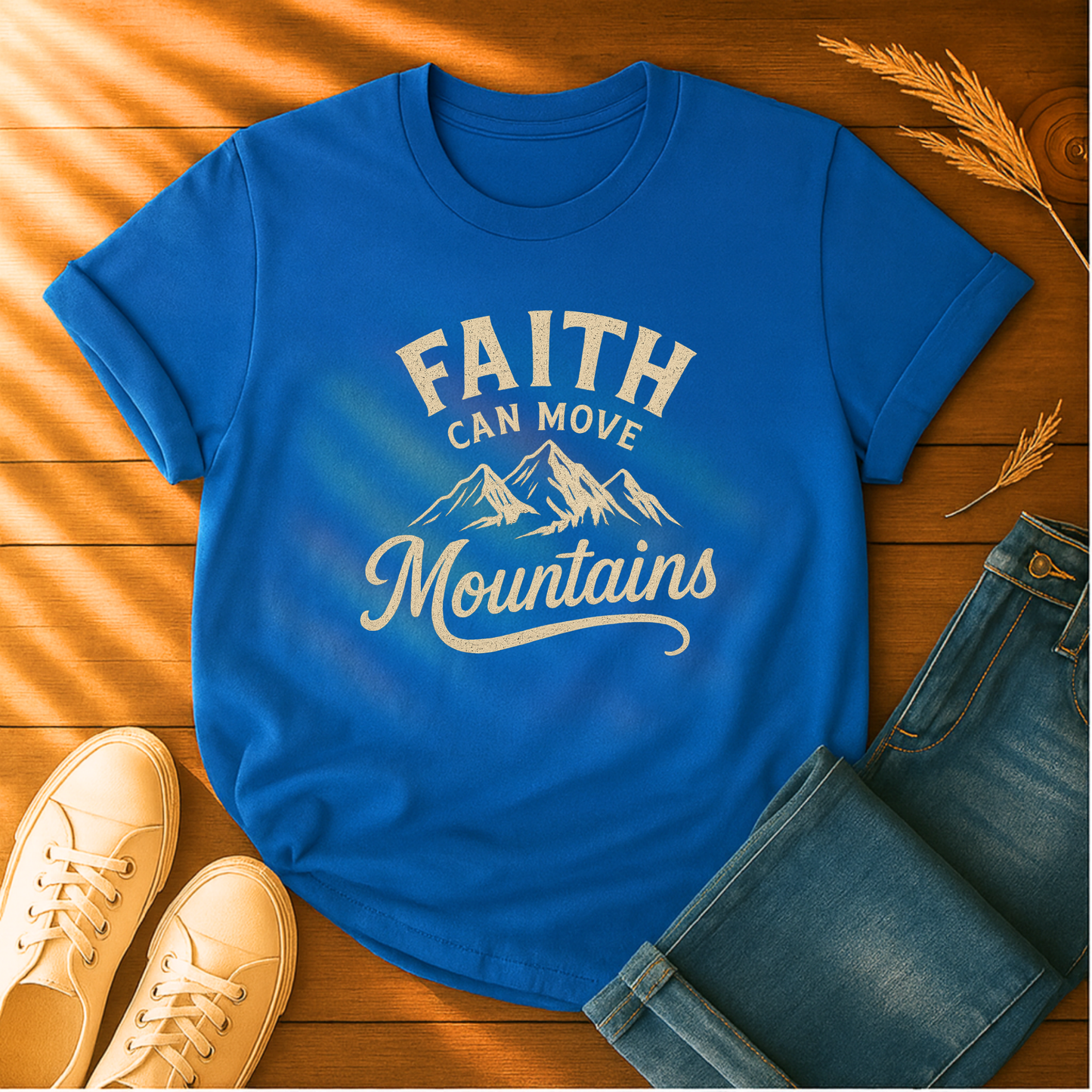Faith Can Move Mountains T-Shirt
