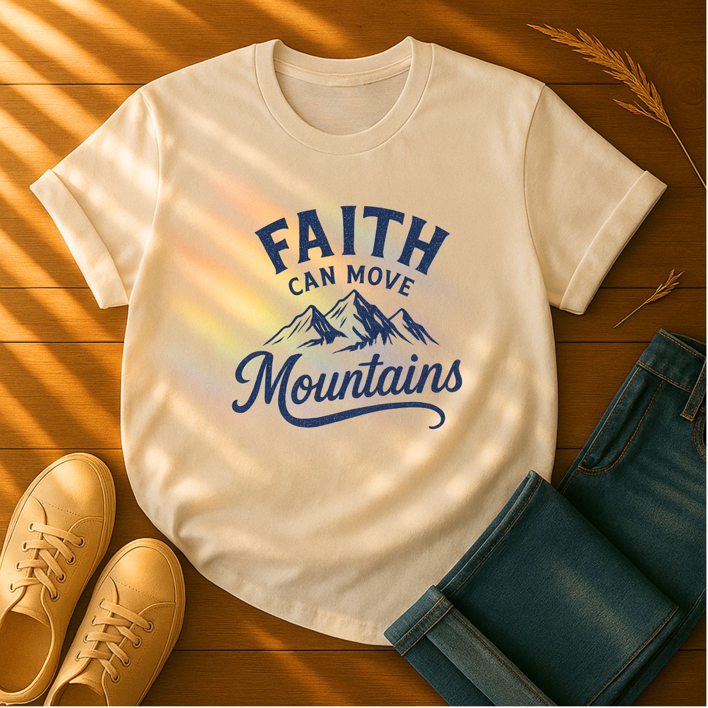 Faith Can Move Mountains T-Shirt