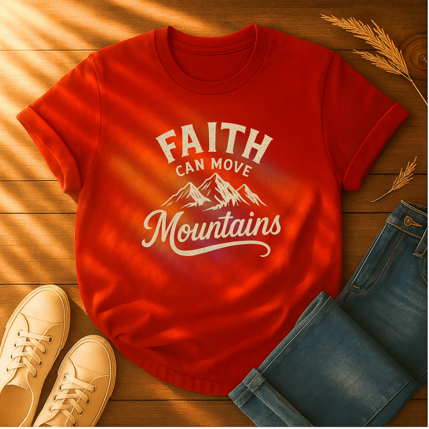 Faith Can Move Mountains T-Shirt
