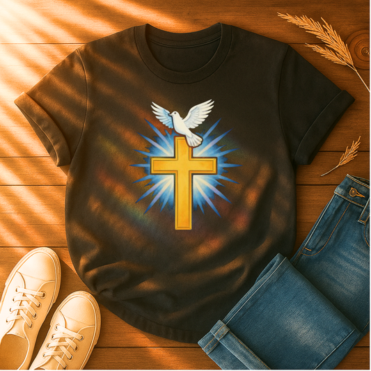 Dove and Cross T-Shirt