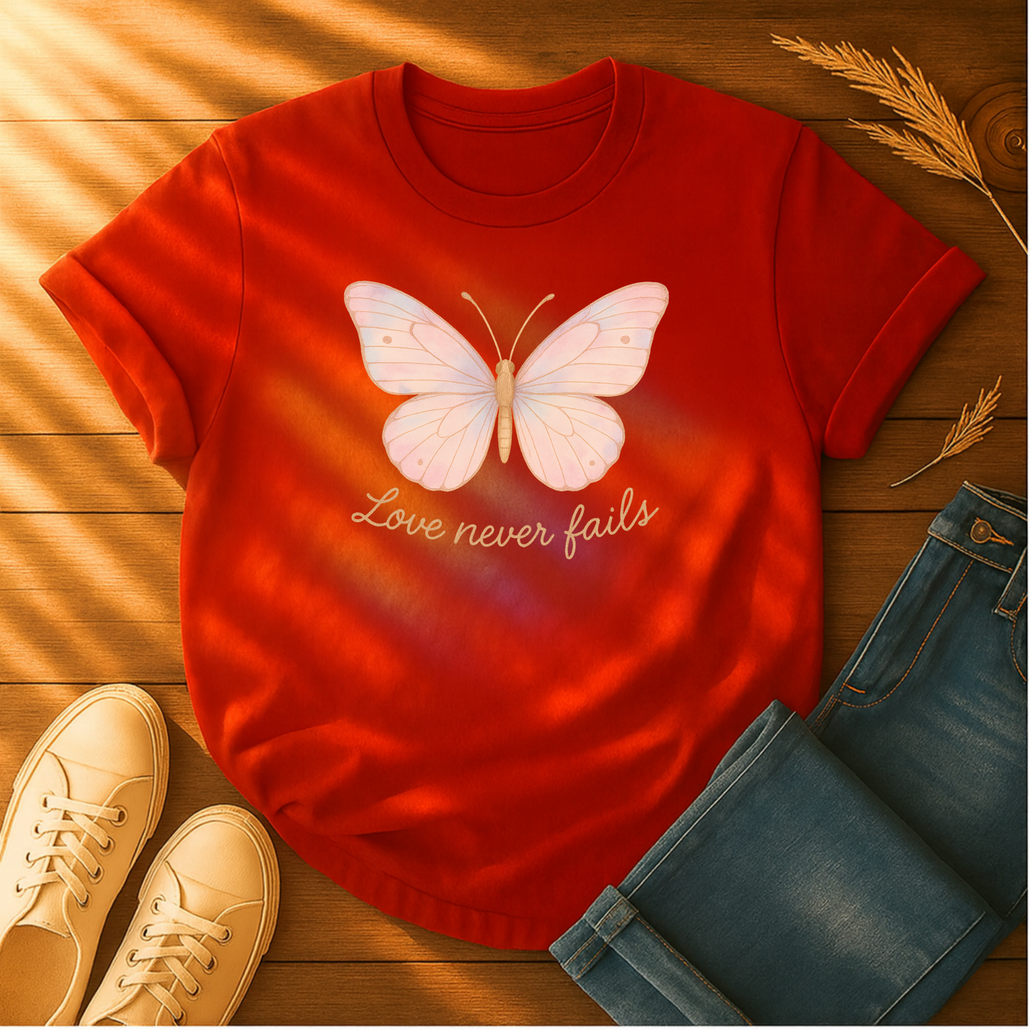 Love Never Fails T-Shirt