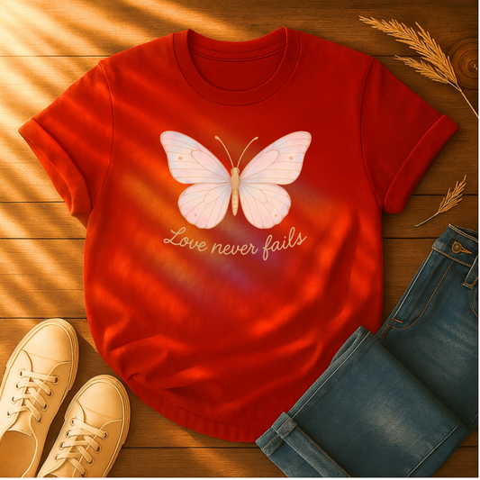 Love Never Fails T-Shirt