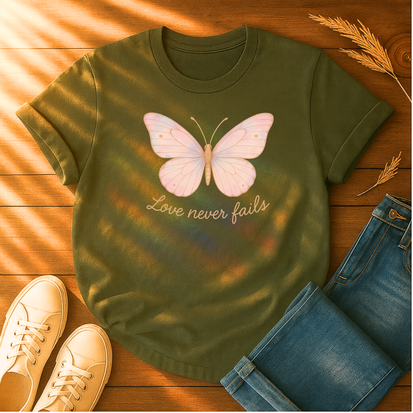 Love Never Fails T-Shirt