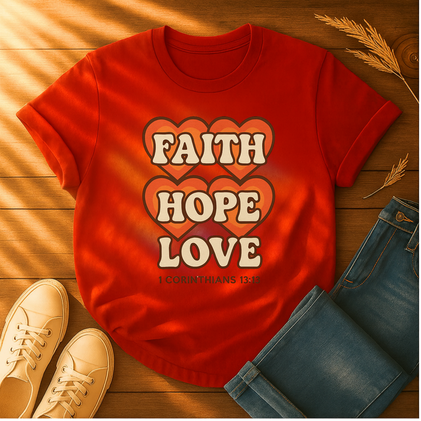 Faith, Hope, Love T-Shirt