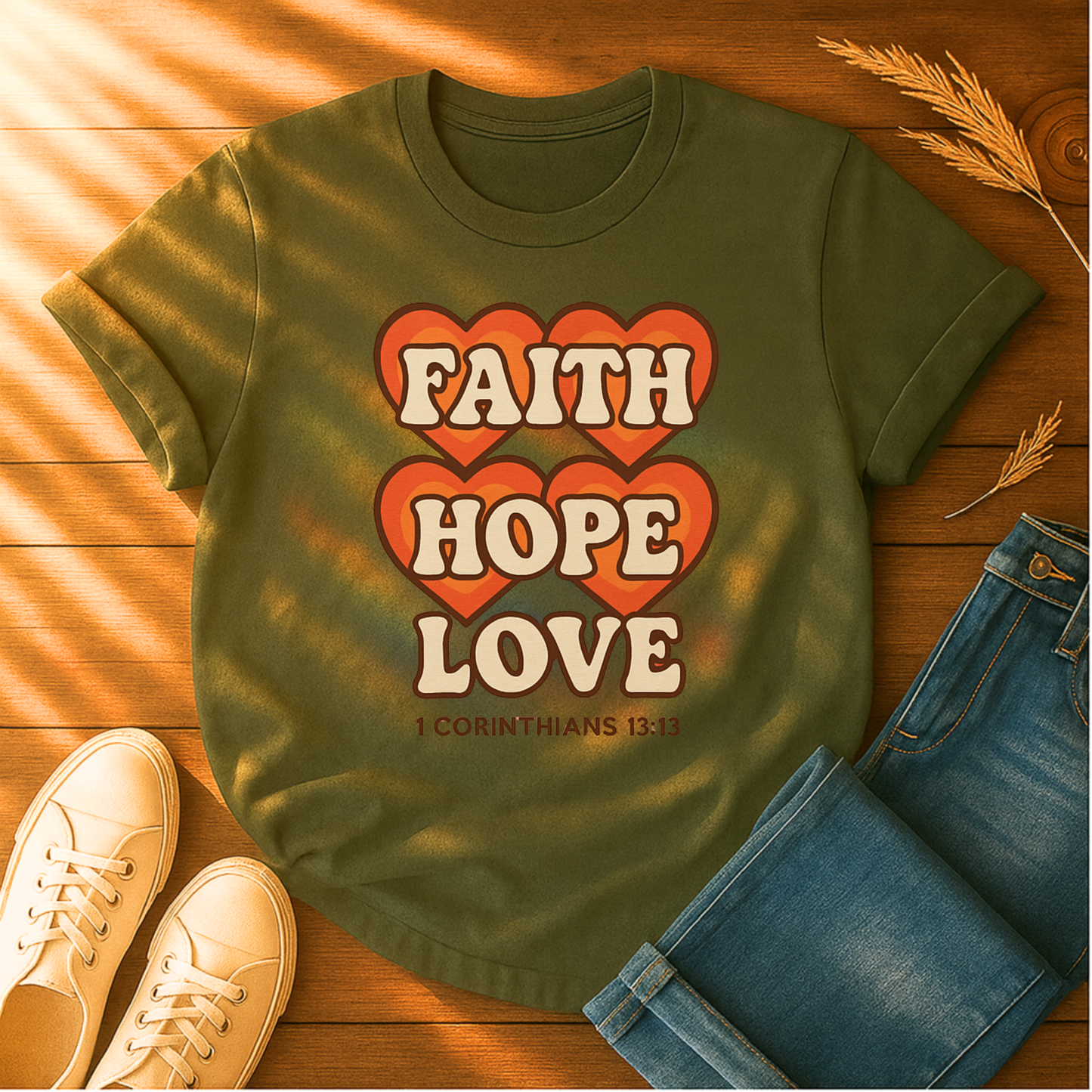 Faith, Hope, Love T-Shirt