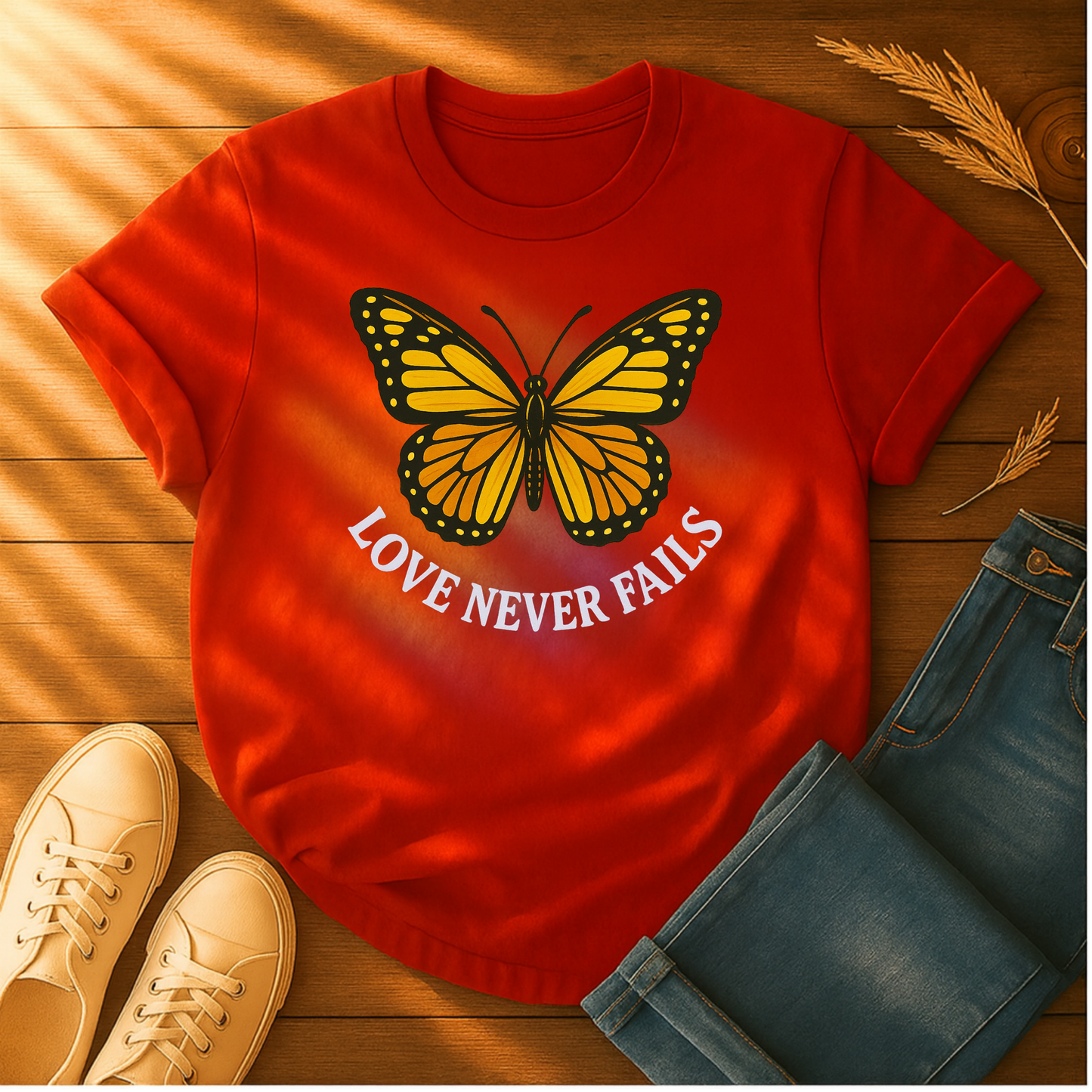 Love Never Fails T-Shirt
