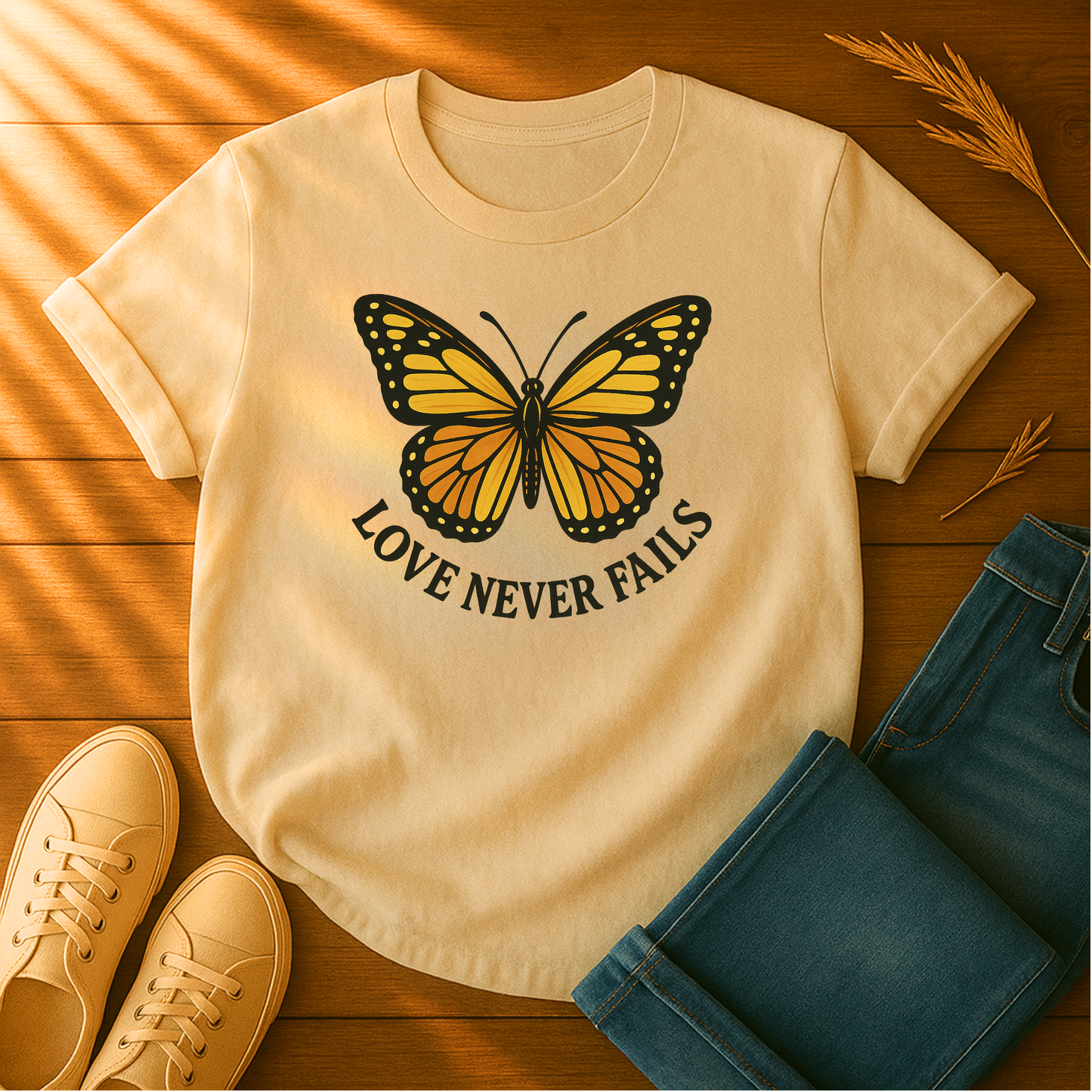 Love Never Fails T-Shirt