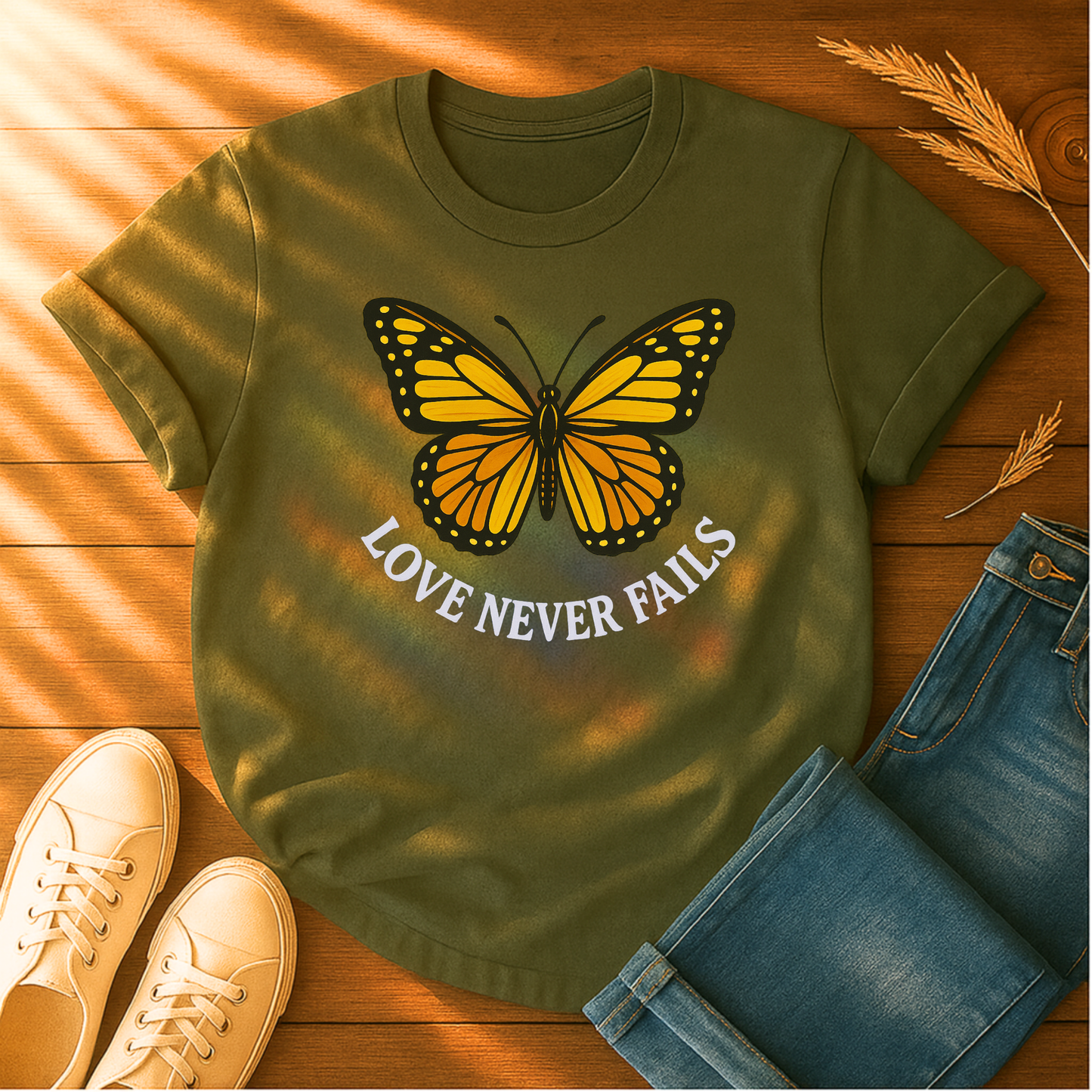 Love Never Fails T-Shirt