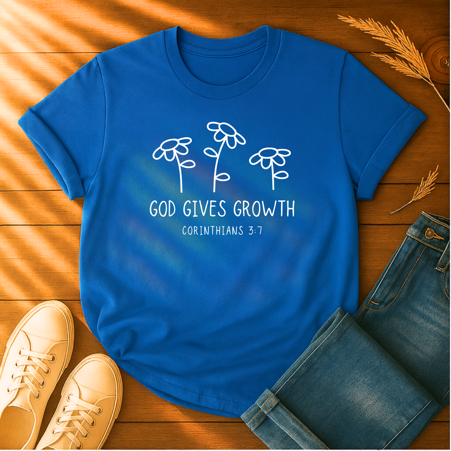 God Gives Growth T-Shirt