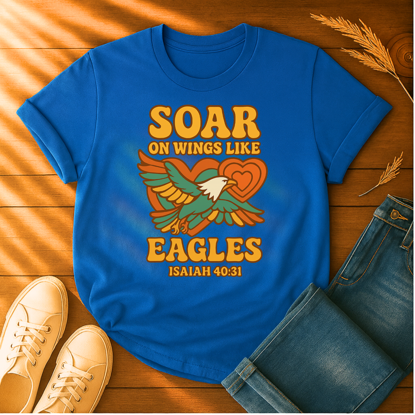 Soar on Wings Like Eagles T-Shirt