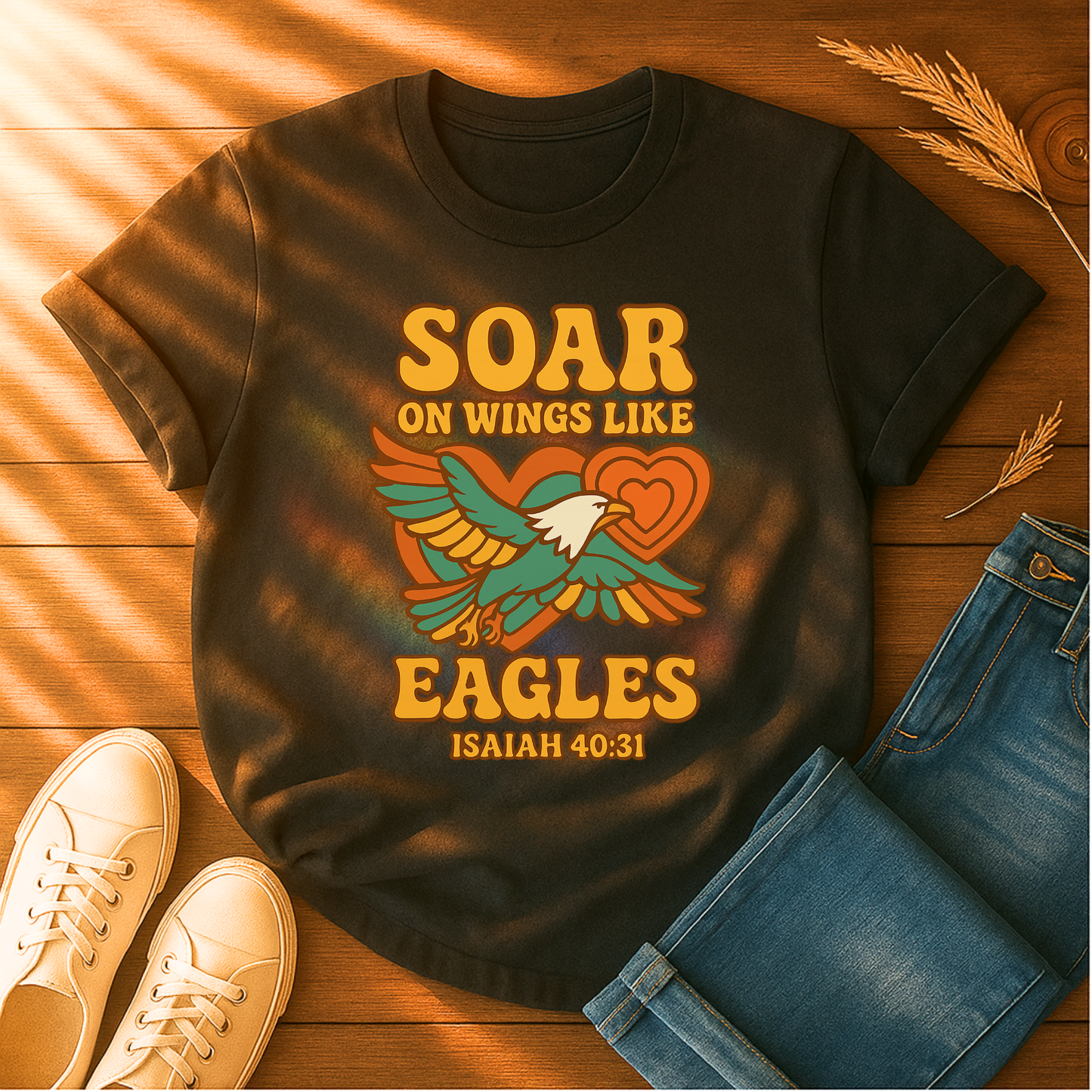 Soar on Wings Like Eagles T-Shirt