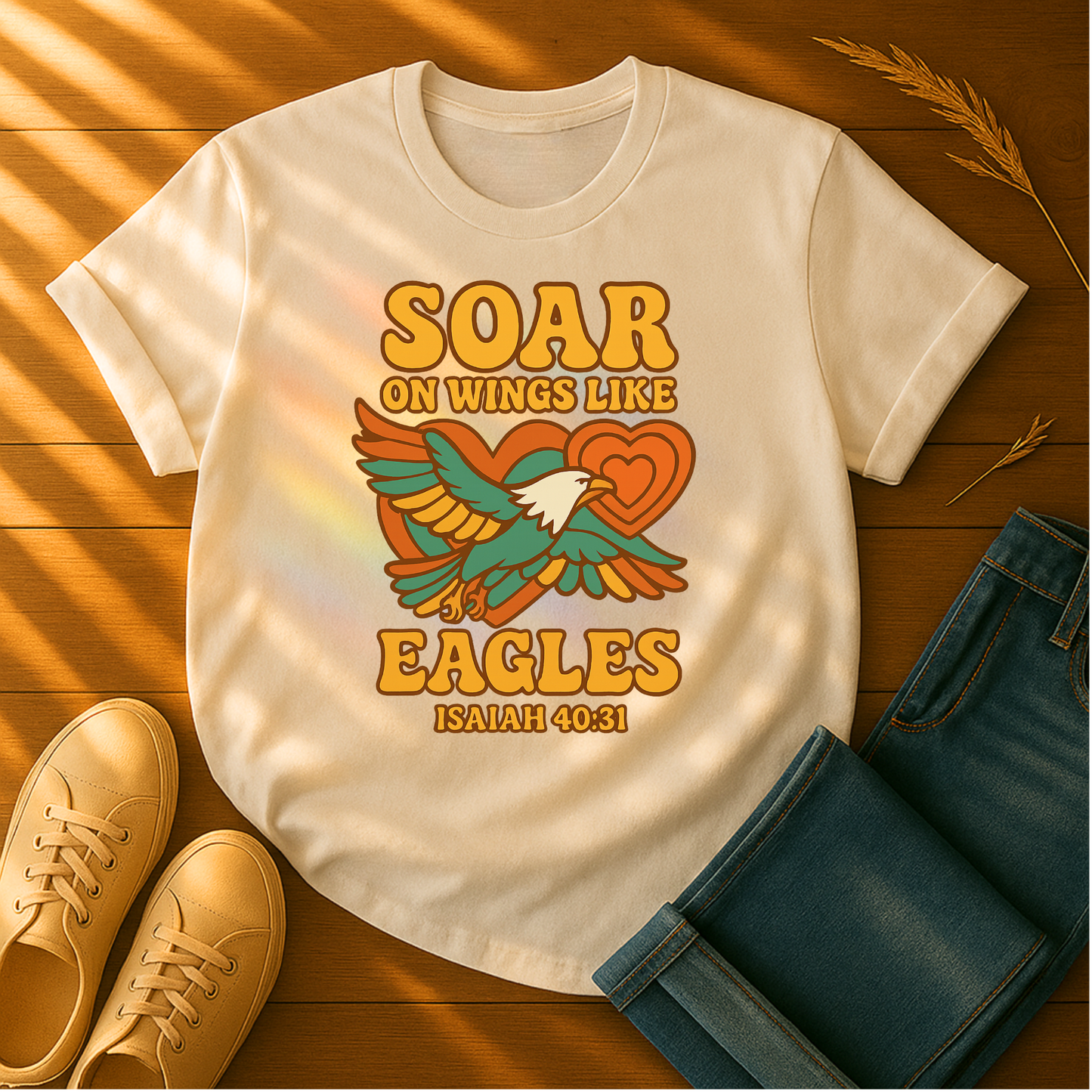 Soar on Wings Like Eagles T-Shirt