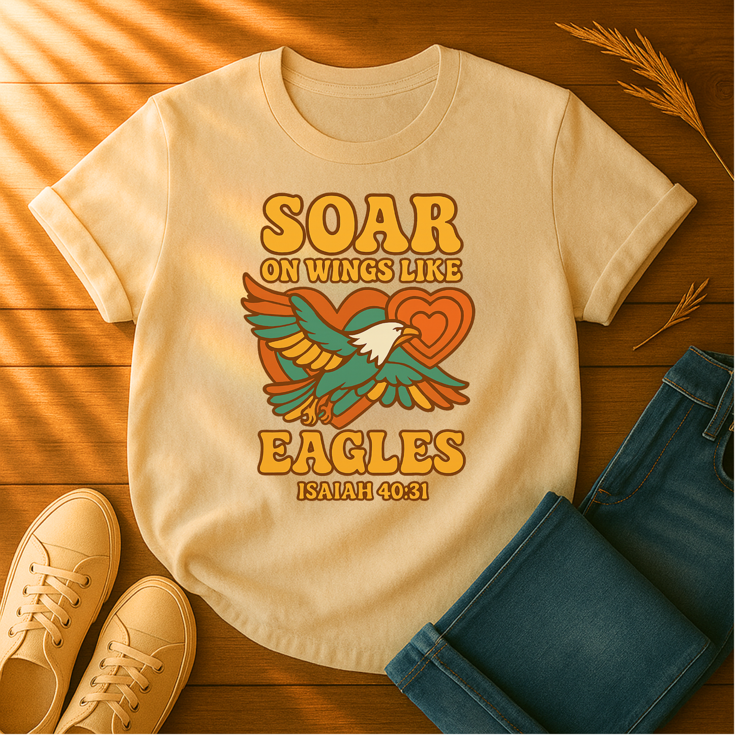 Soar on Wings Like Eagles T-Shirt