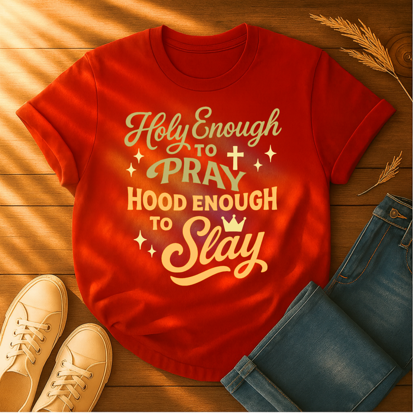 Holy Enough to Pray T-Shirt