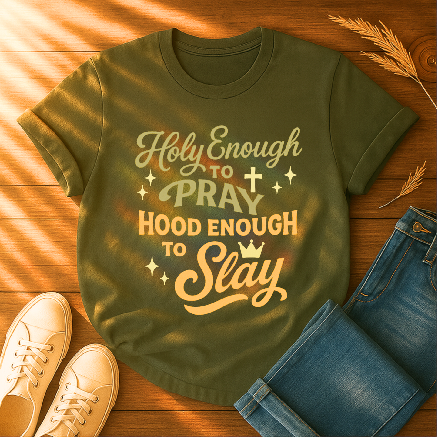 Holy Enough to Pray T-Shirt
