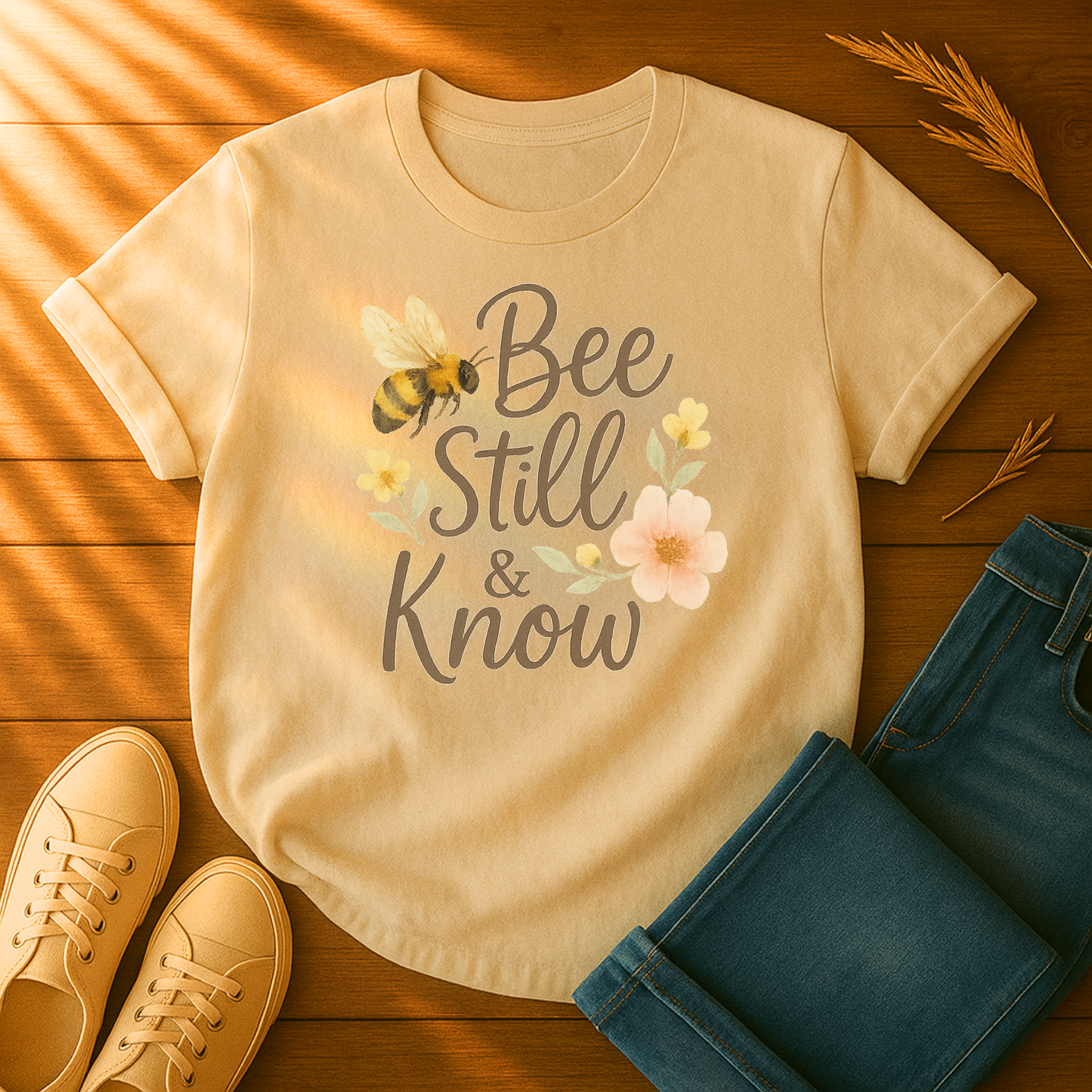 Bee Still & Know T-Shirt