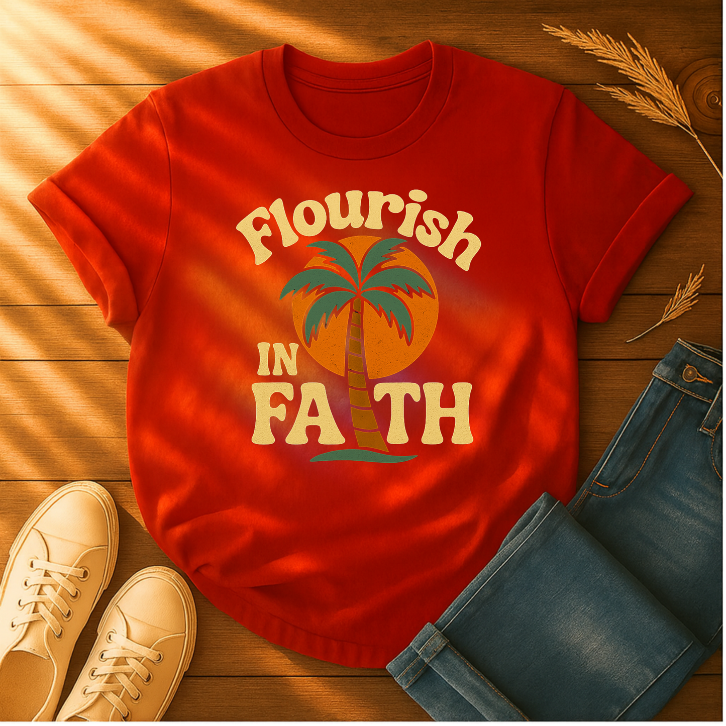 Flourish in Faith T-Shirt