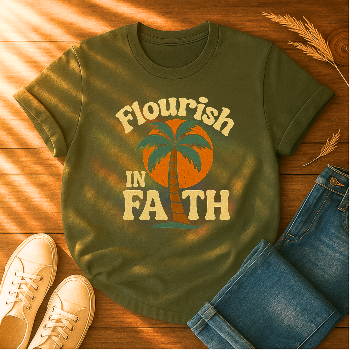 Flourish in Faith T-Shirt