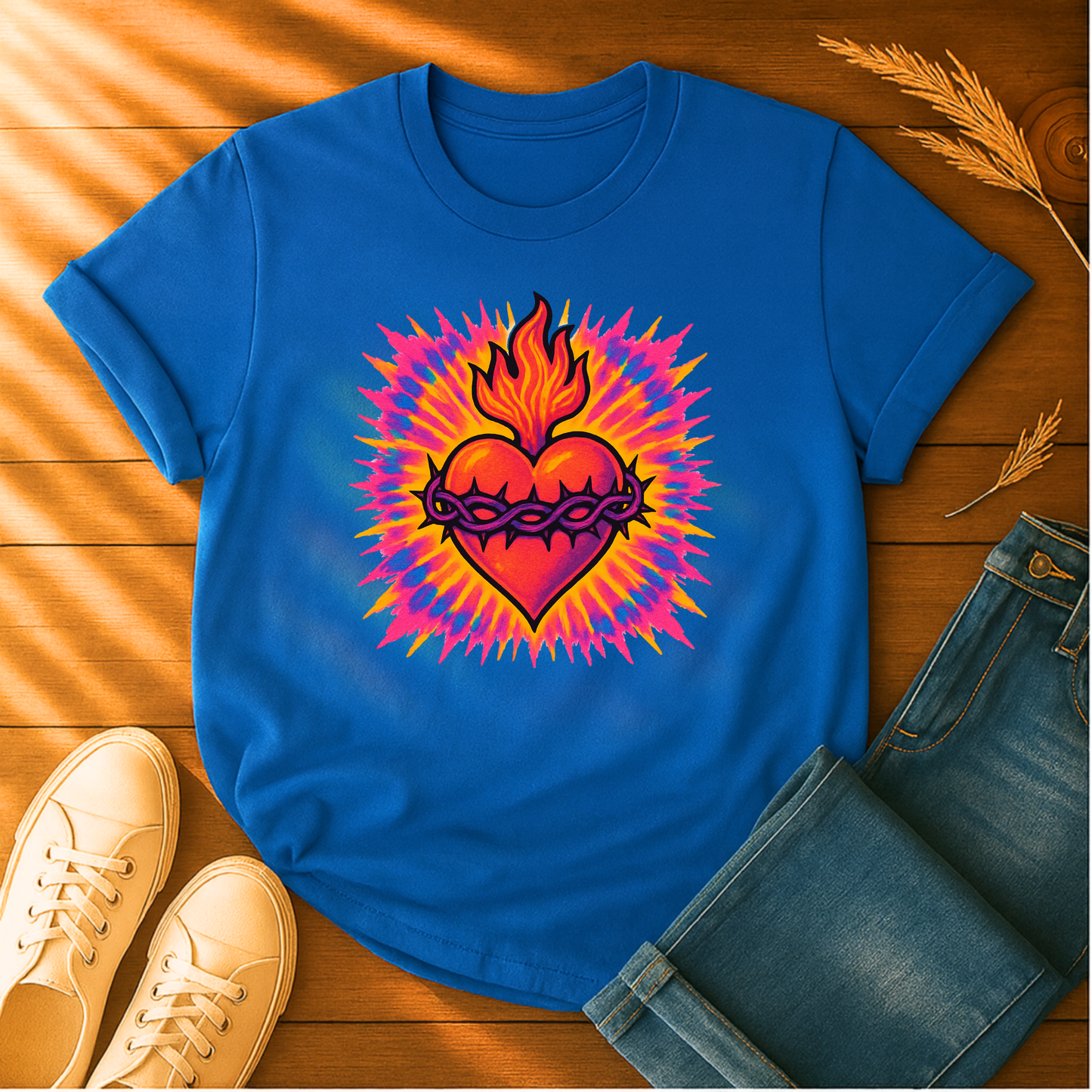 Flaming Heart T-Shirt