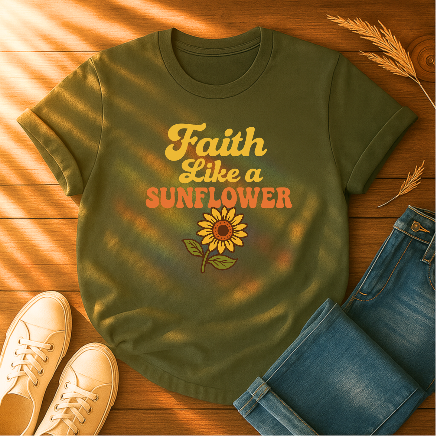 Faith Like a Sunflower T-Shirt