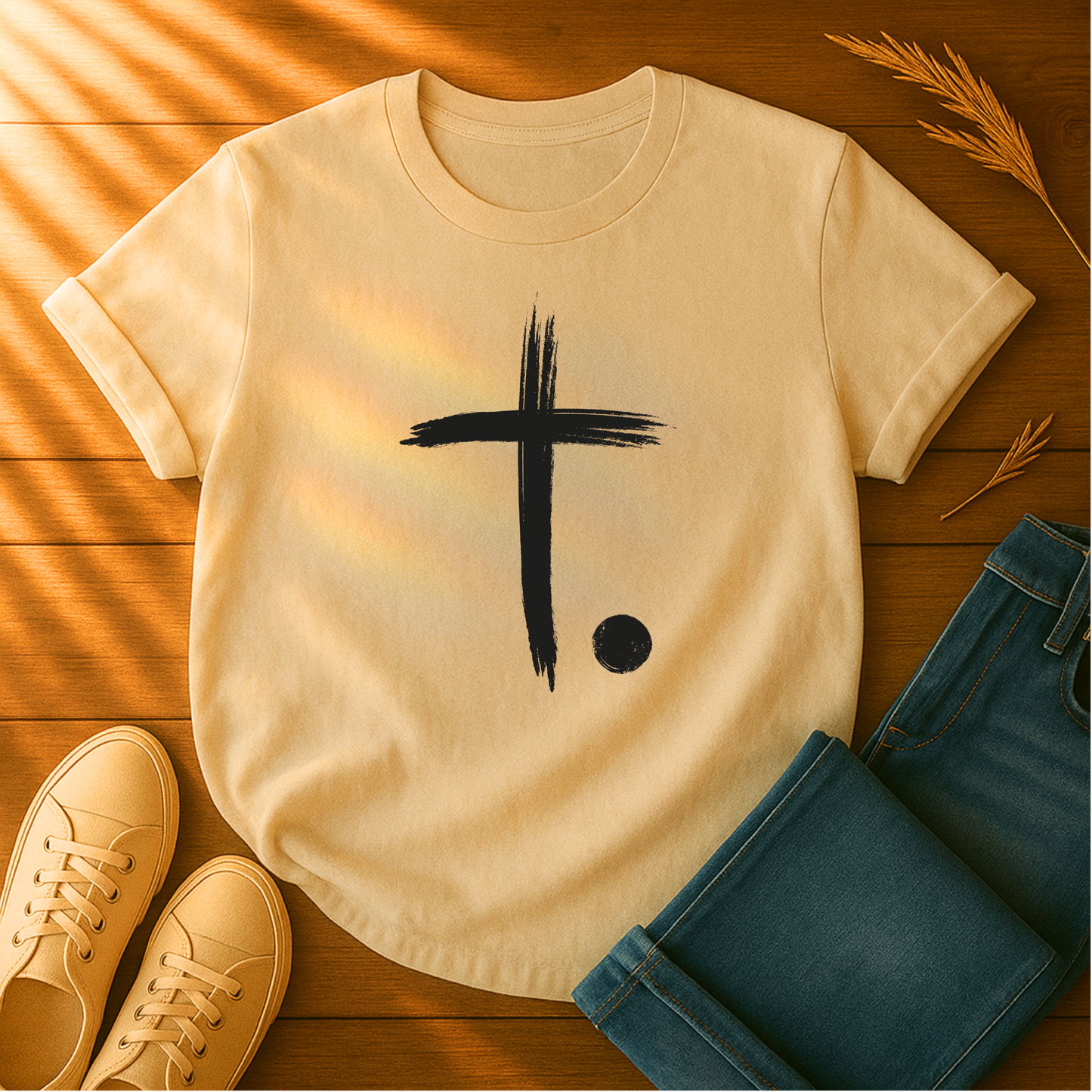 Cross. T-Shirt