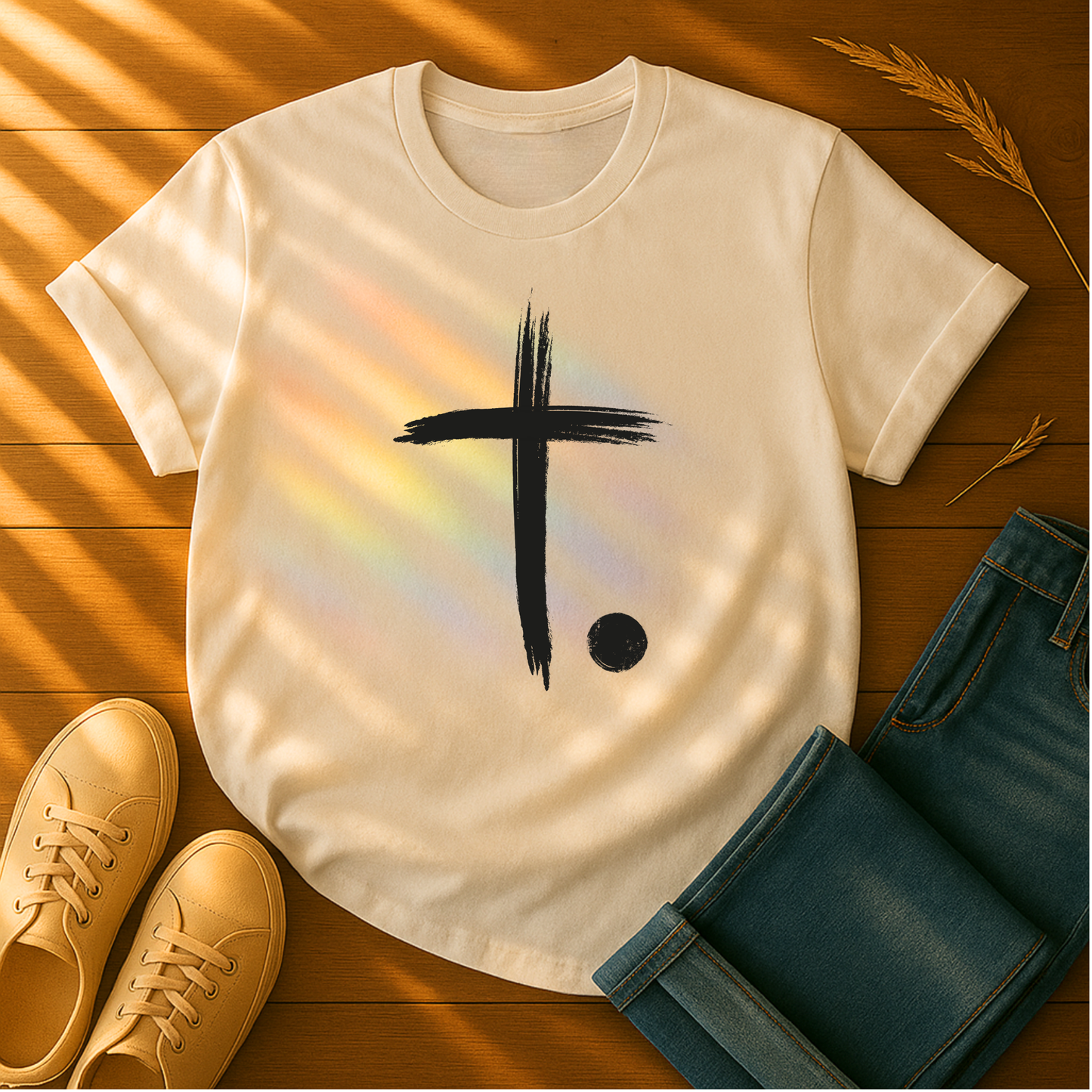Cross. T-Shirt