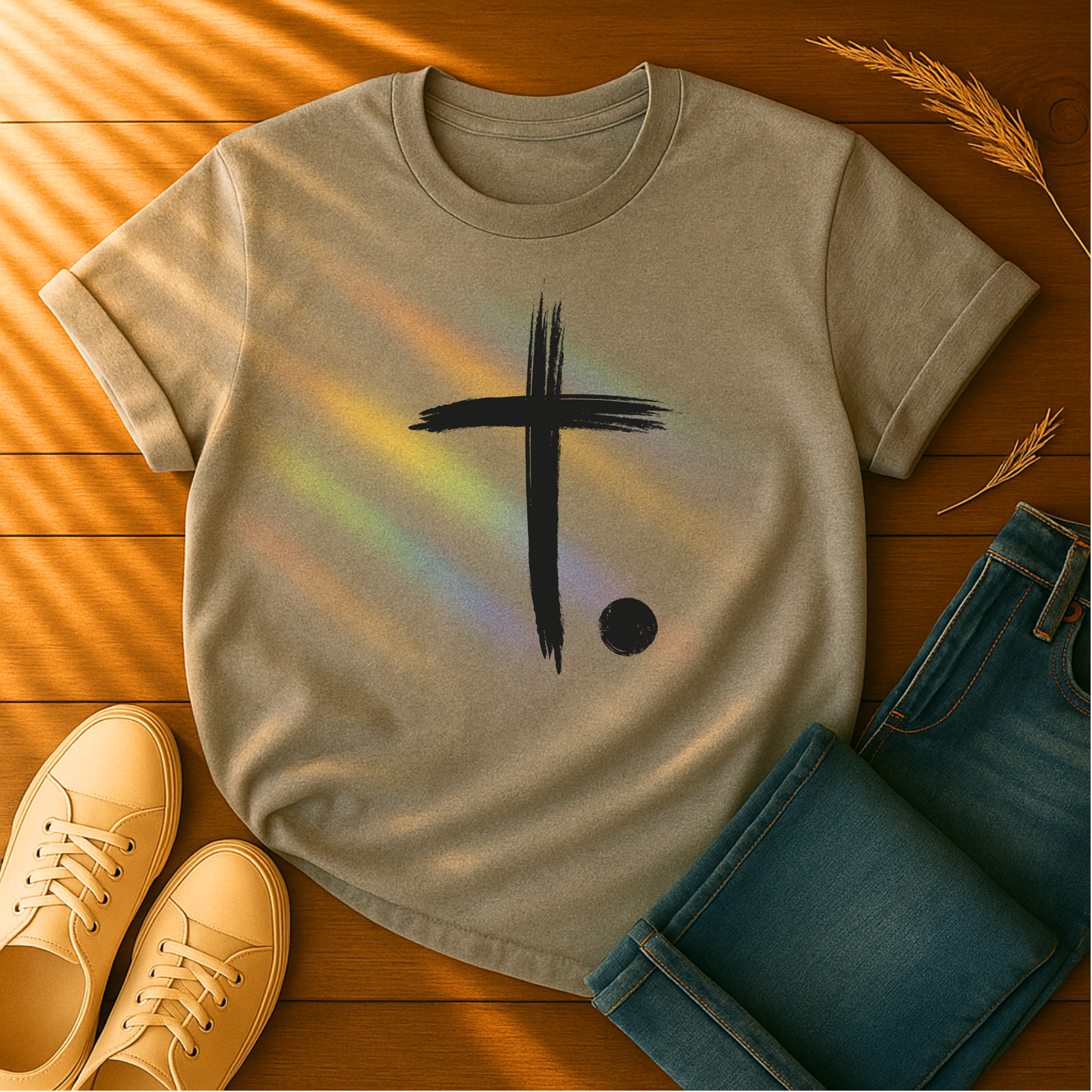 Cross. T-Shirt